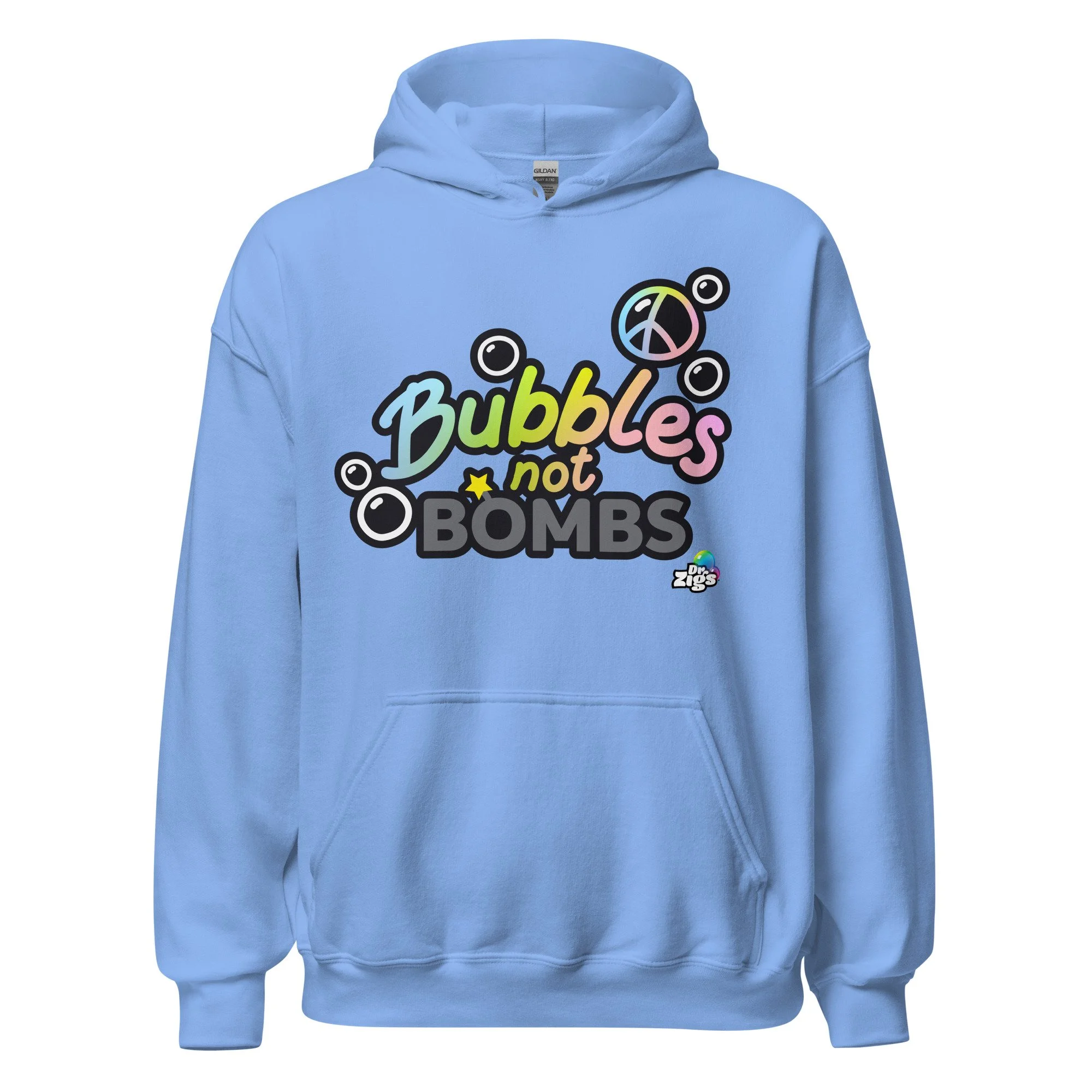 Bubbles Not Bombs Hoodie
