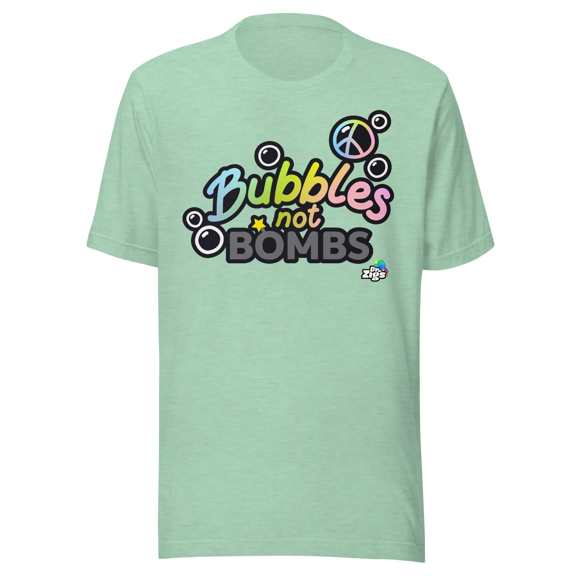Bubbles Not Bombs T-shirt