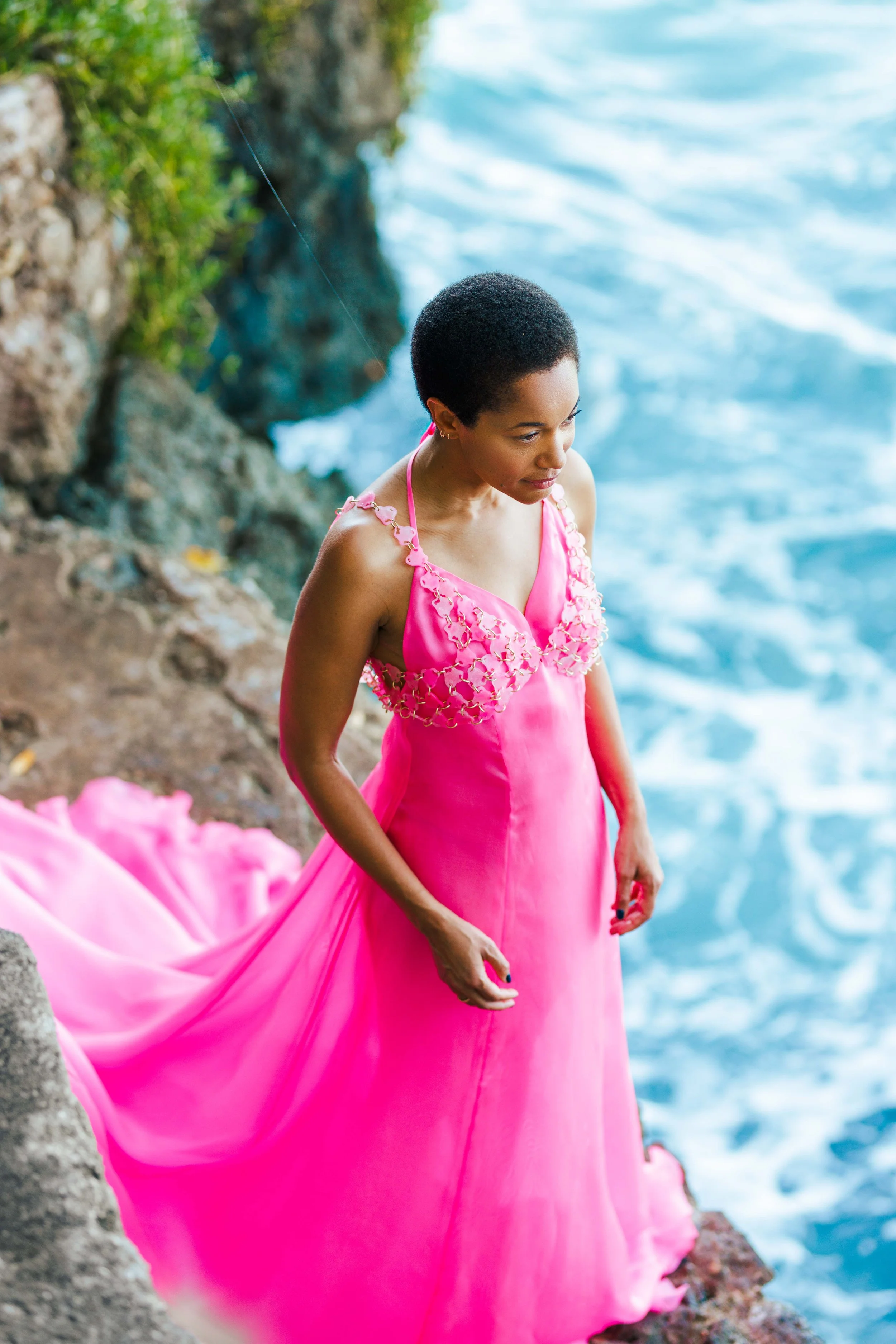 Fashion shoot in St. Mary, Jamaica with Tamu McPherson - Jonsouthy