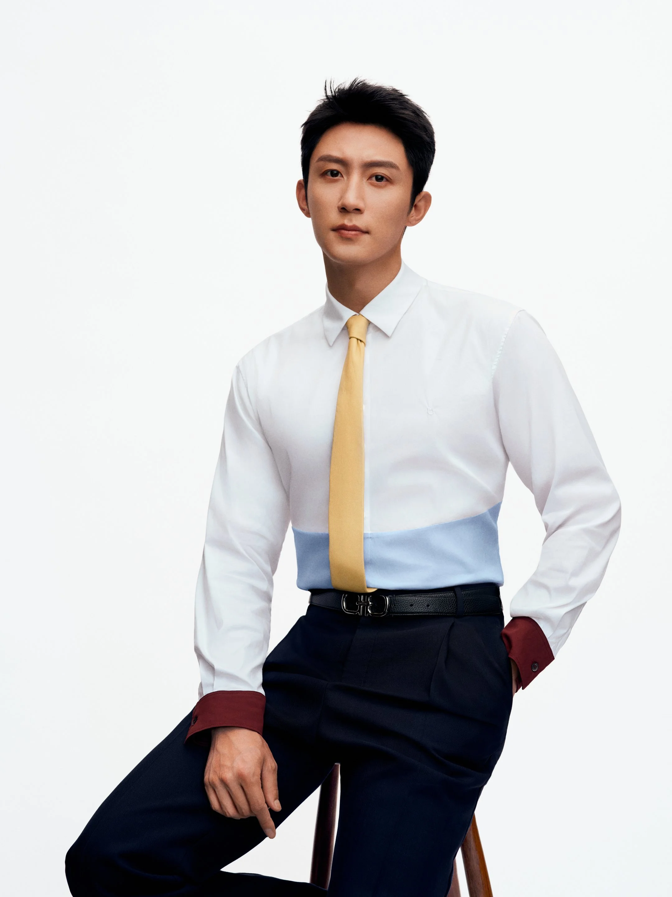 Ferragamo Unveils Qixi Festival Exclusive Gancini Belt with Global Brand Ambassador Jingyu Huang
