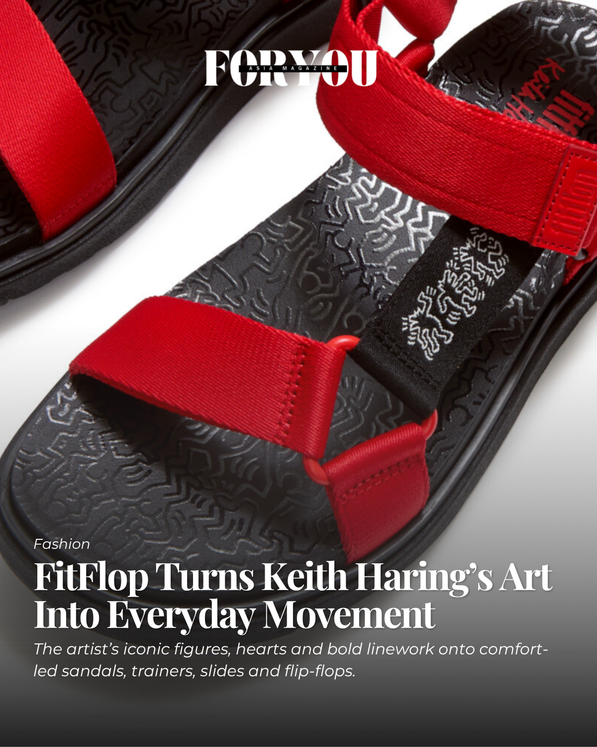 Flipflop keith haring's Art 2026