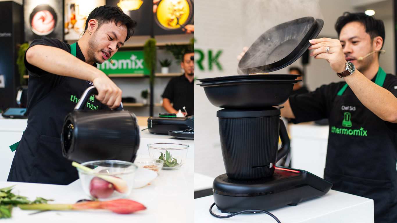 Chef Sid Murshid and Thermomix Malaysia celebrate Malaysia's culinary heritage through the Malaysian Flavours Collection, featuring nostalgic Malaysian recipes and contemporary interpretations created for the Thermomix TM7.