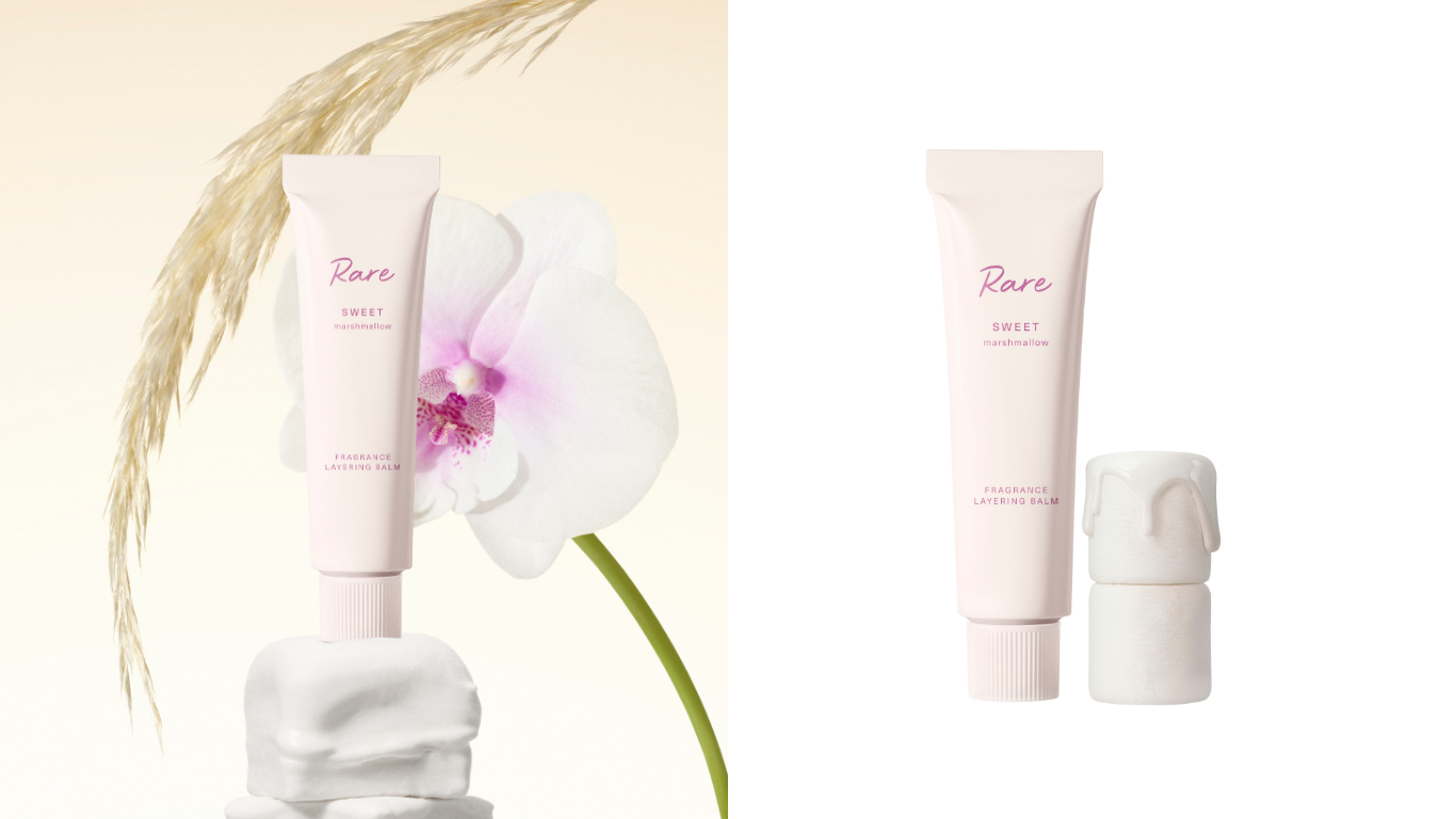 Rare Beauty fragrance layering balms
