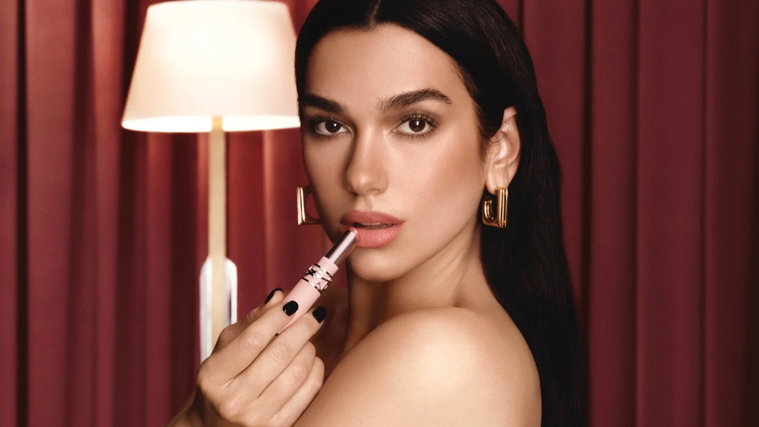 Dua Lipa YSL Beauty Lovenude look