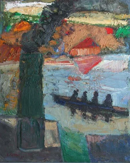 paisaje con canoa 1987 100x81.jpg