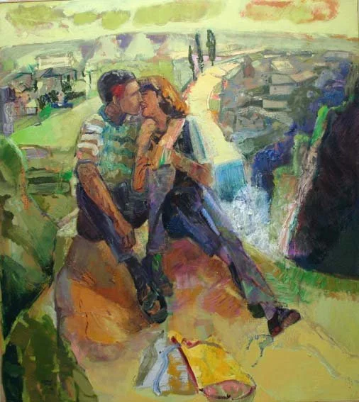 pareja besandose 190x170 1996.jpg