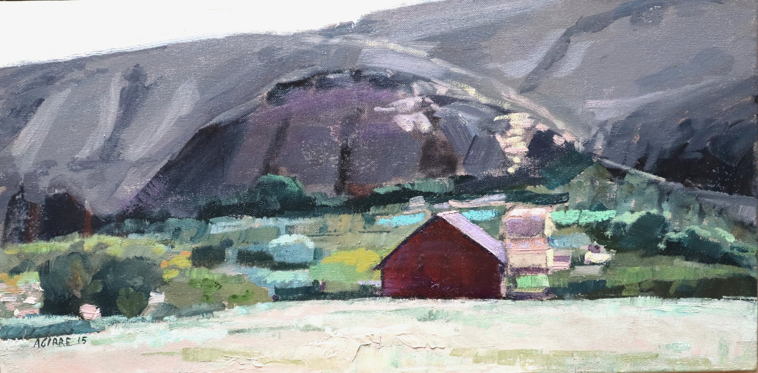 Paisaia. Valle del rio Alhama. Paisaje  30x60 2015.jpg