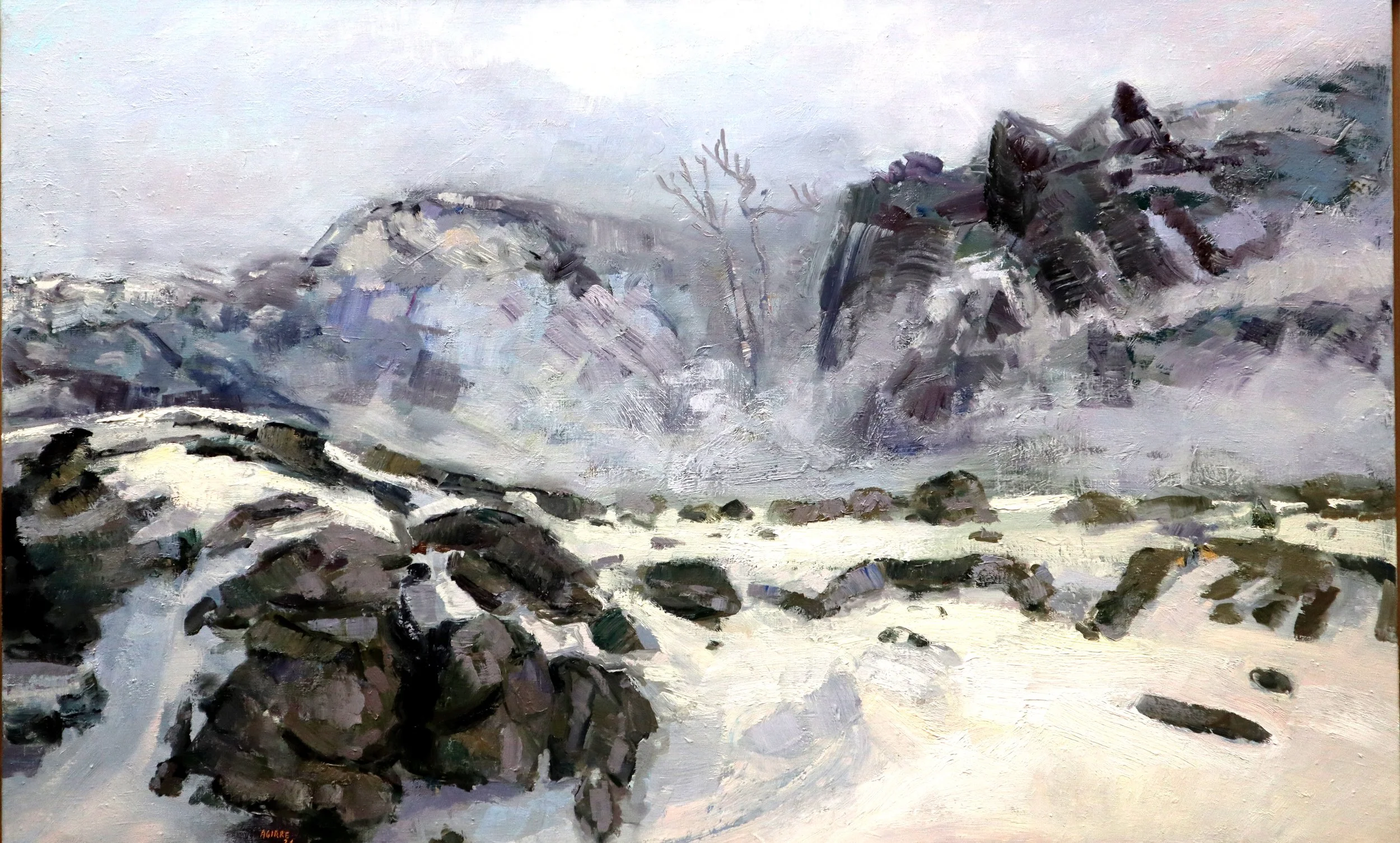 Degurixa elurtua. Nieve en Degurixa 100x130  2021.jpg