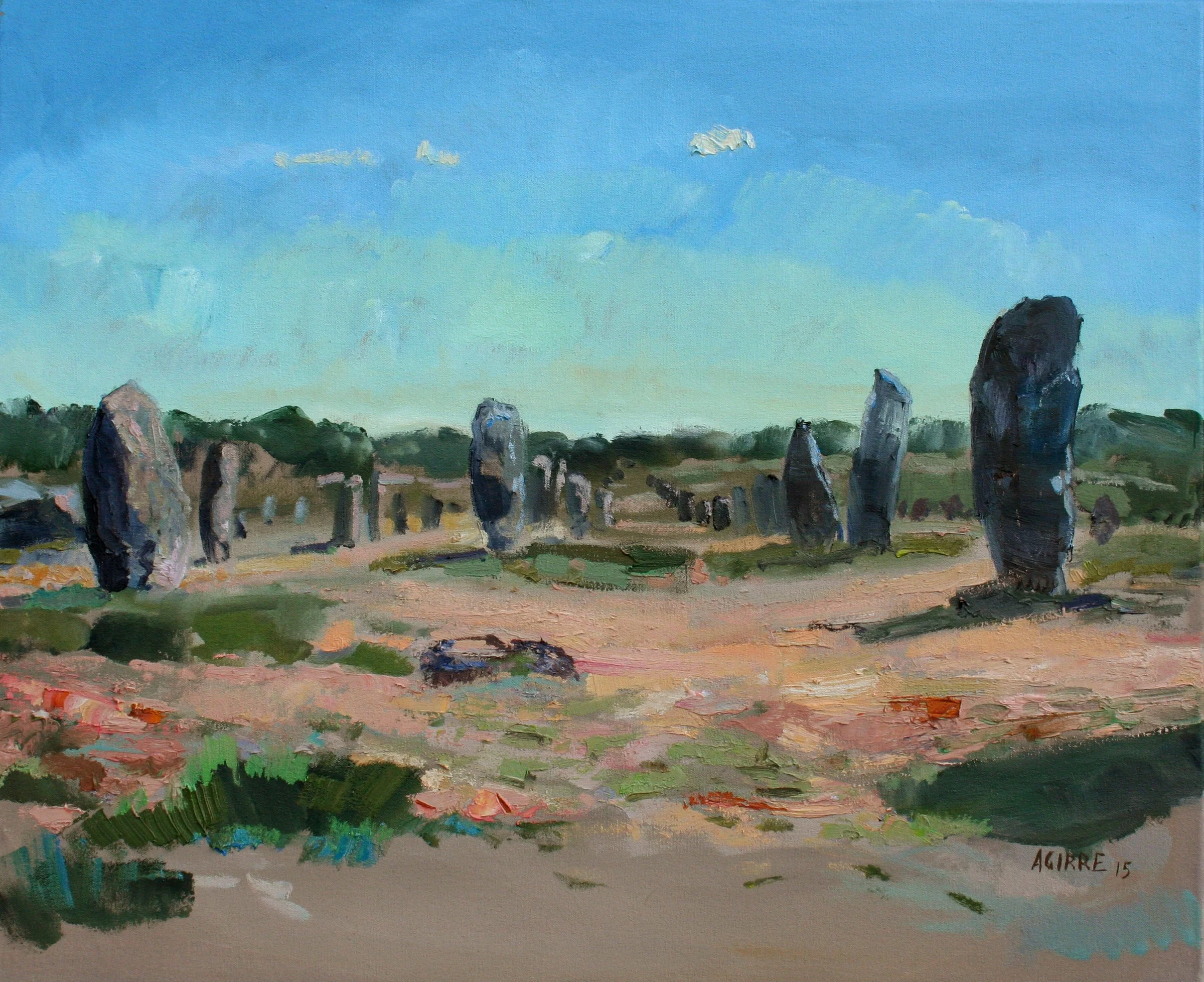 16 Carnac Menhires 60x73 2016.jpg