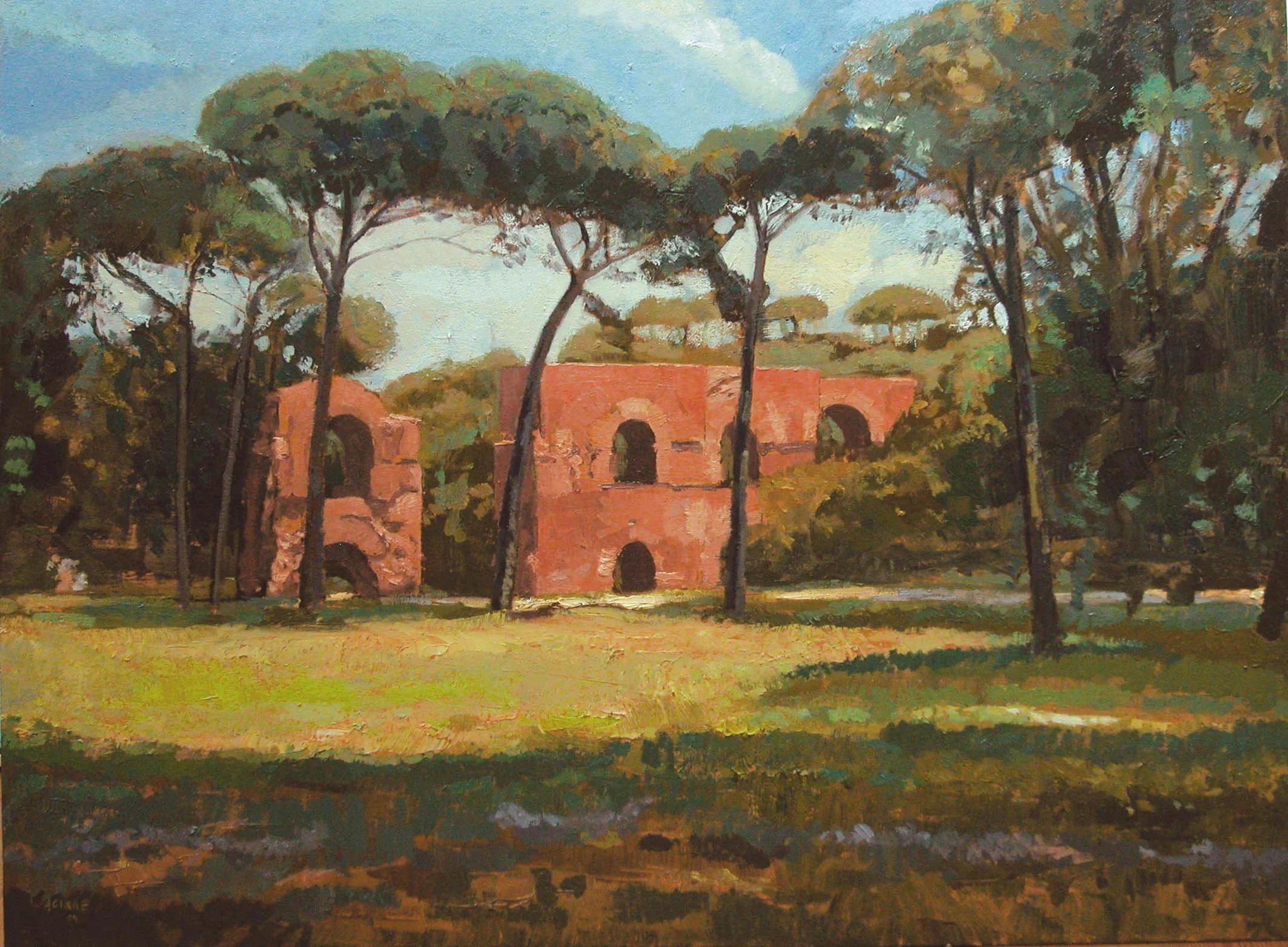 16 Ruinas en el palatino 97x130 2004  A.jpg