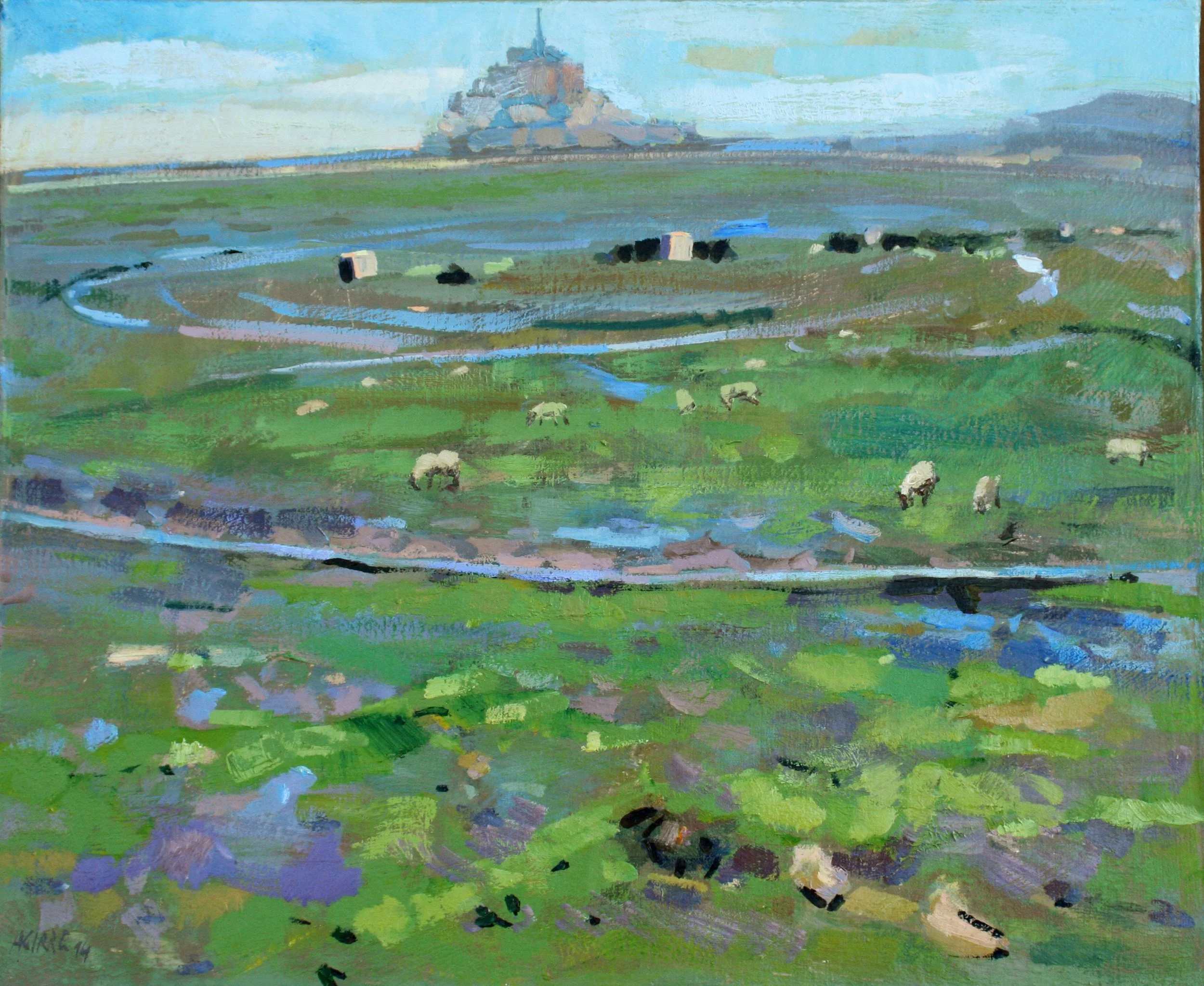 11 Mont S. Michel  50x60  2014.jpg