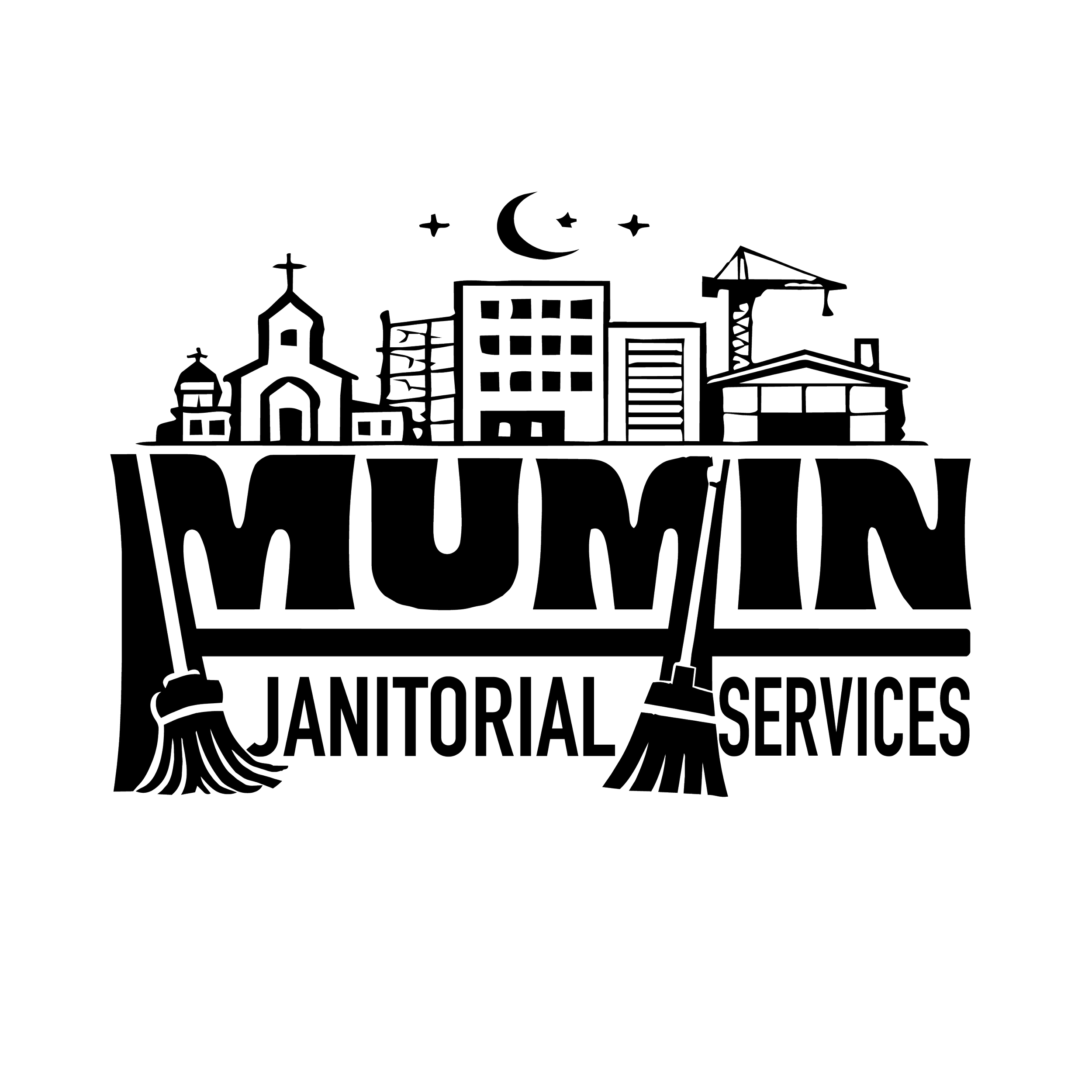 Mumin Janitorial Services Logo. Serving Southeast Georgia.
