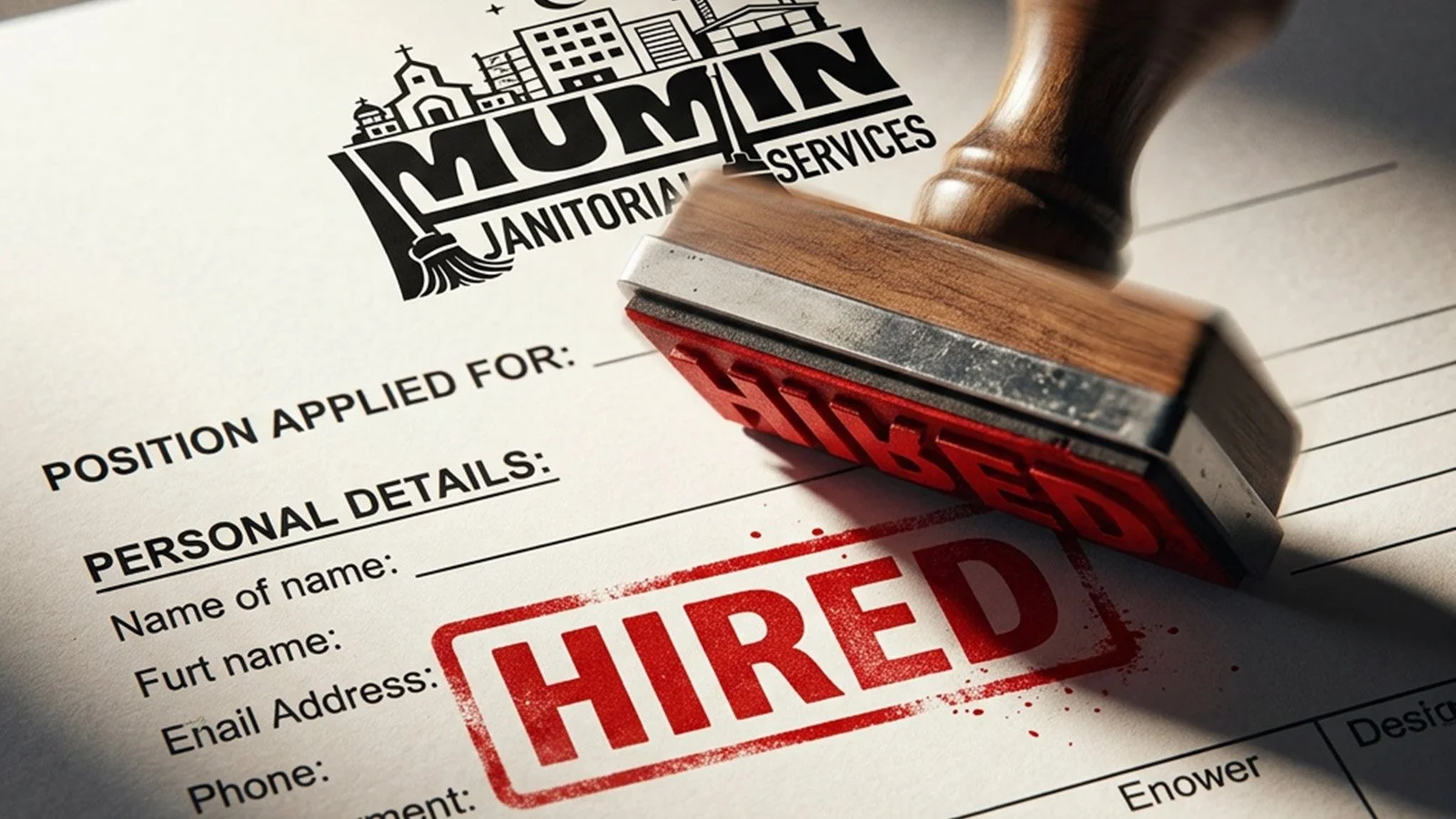MJS Employment Application. Serving SE Georgia