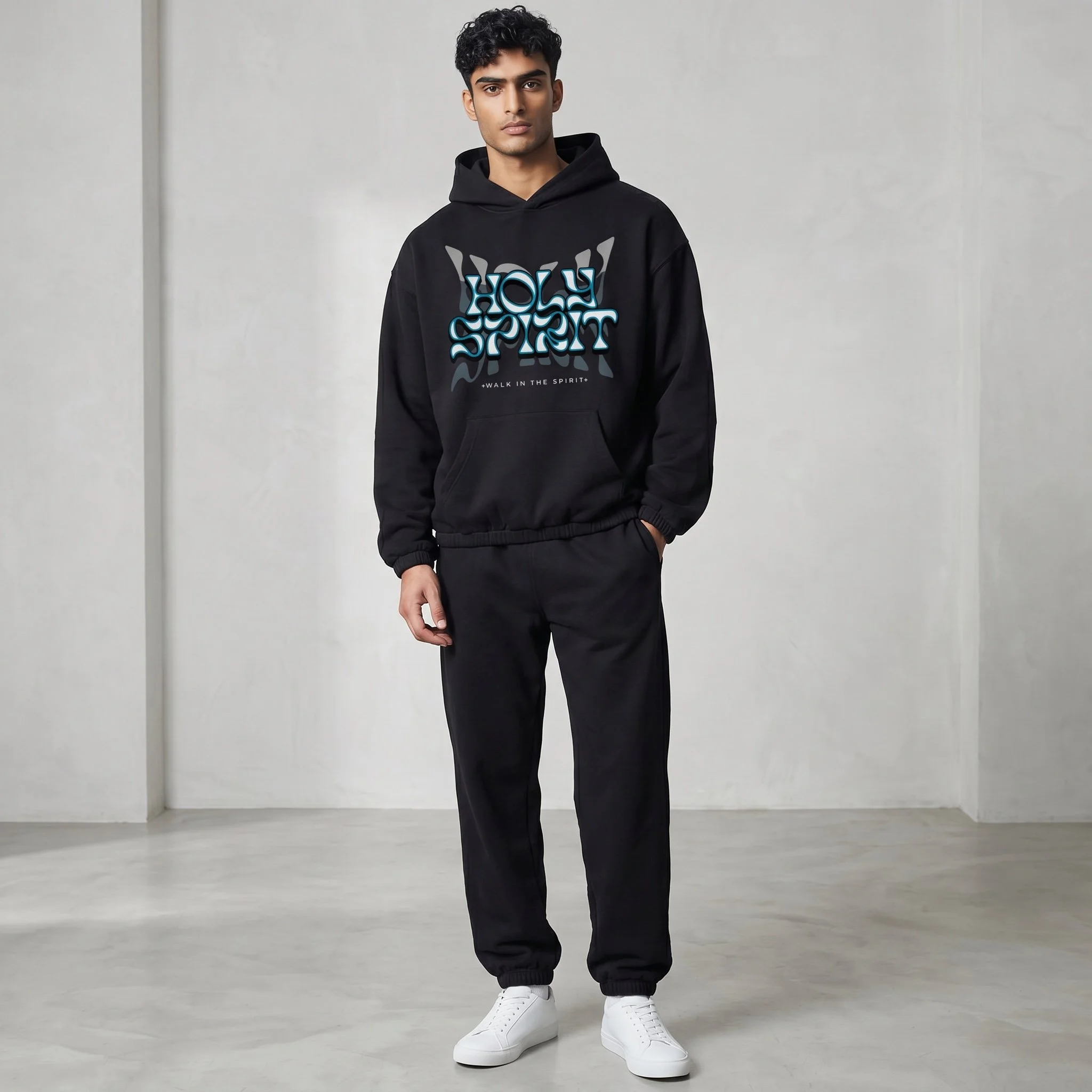 HS Boxy Cinched Hem Hoodie