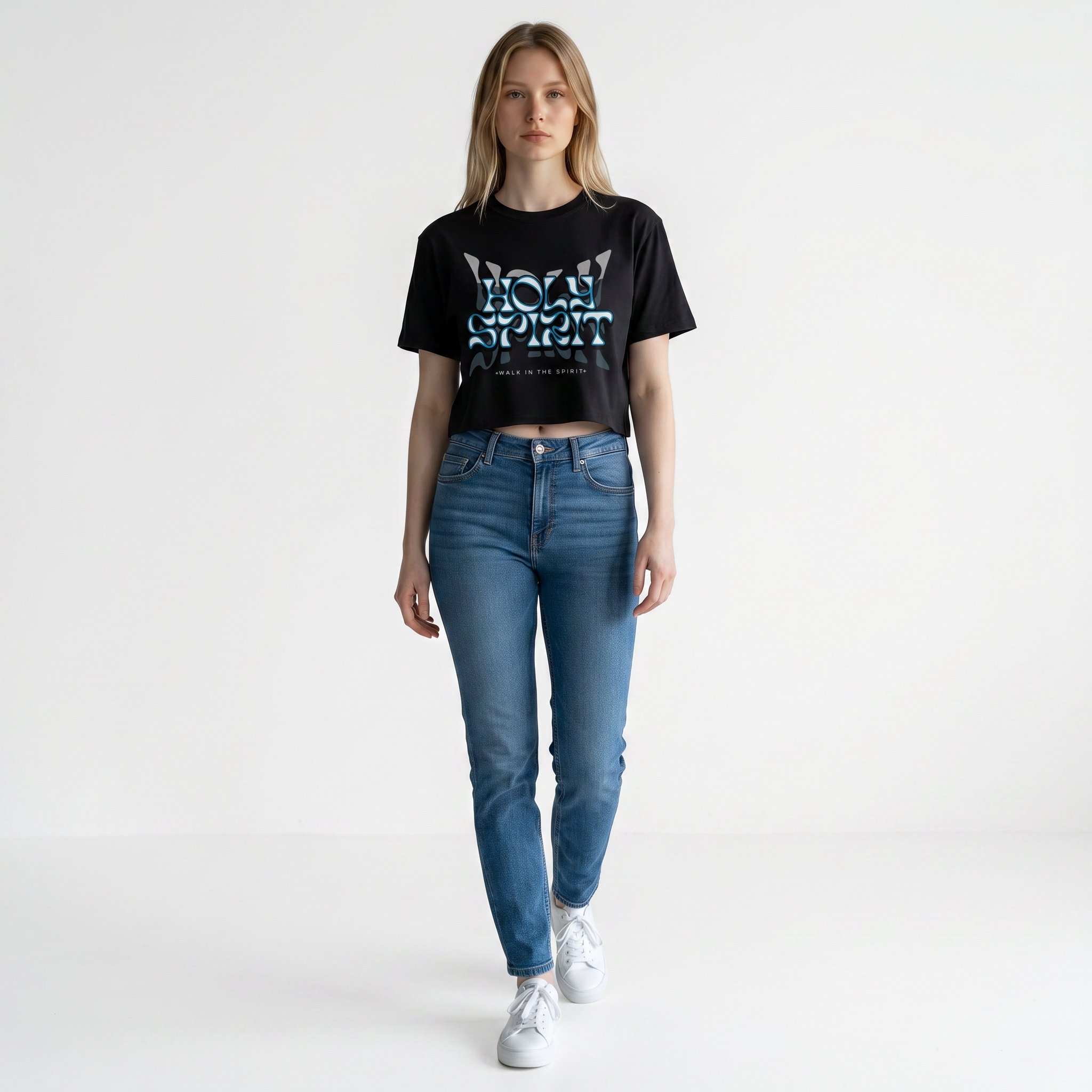Holy Spirit crop Shirt
