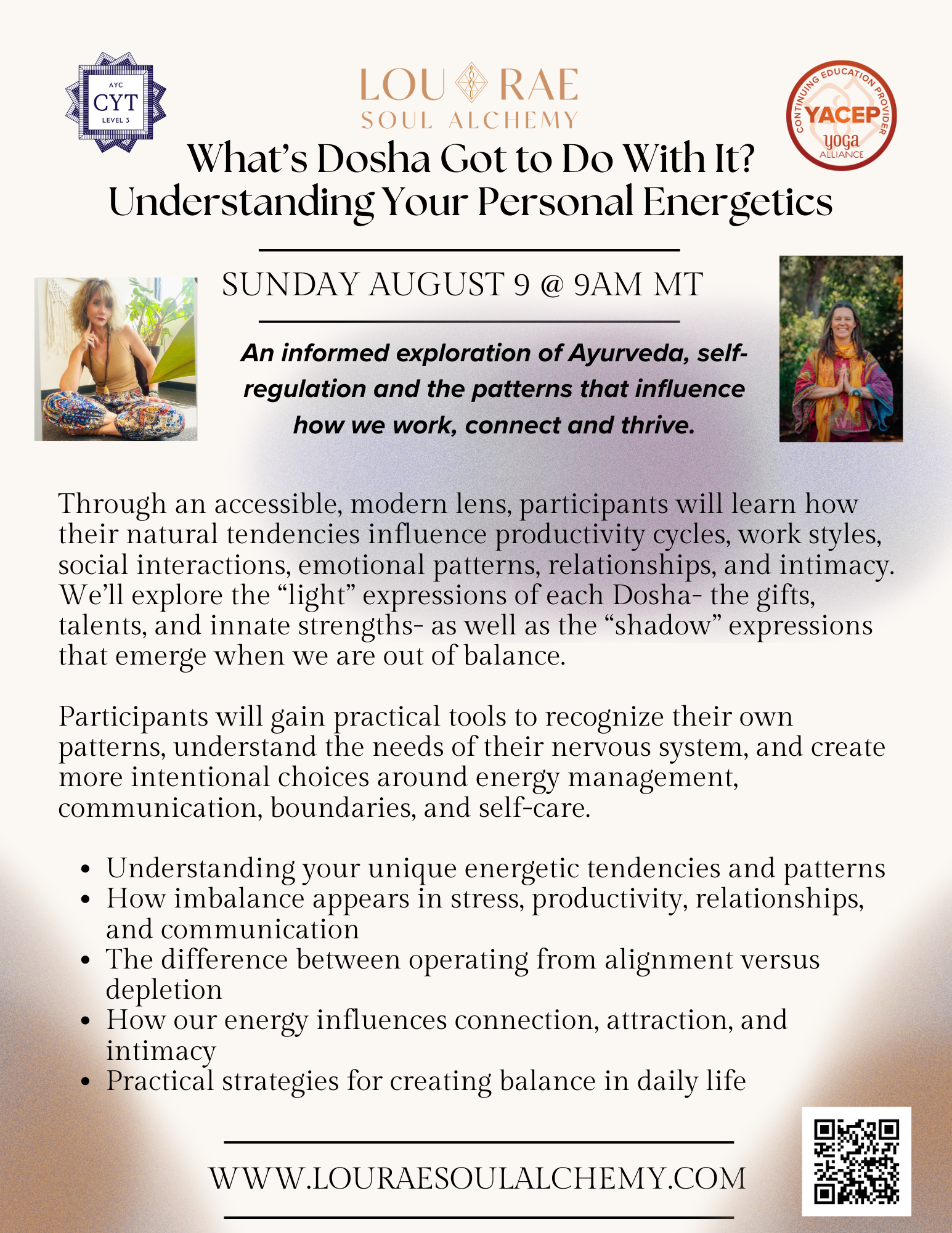 What's Dosha got to do with IT?