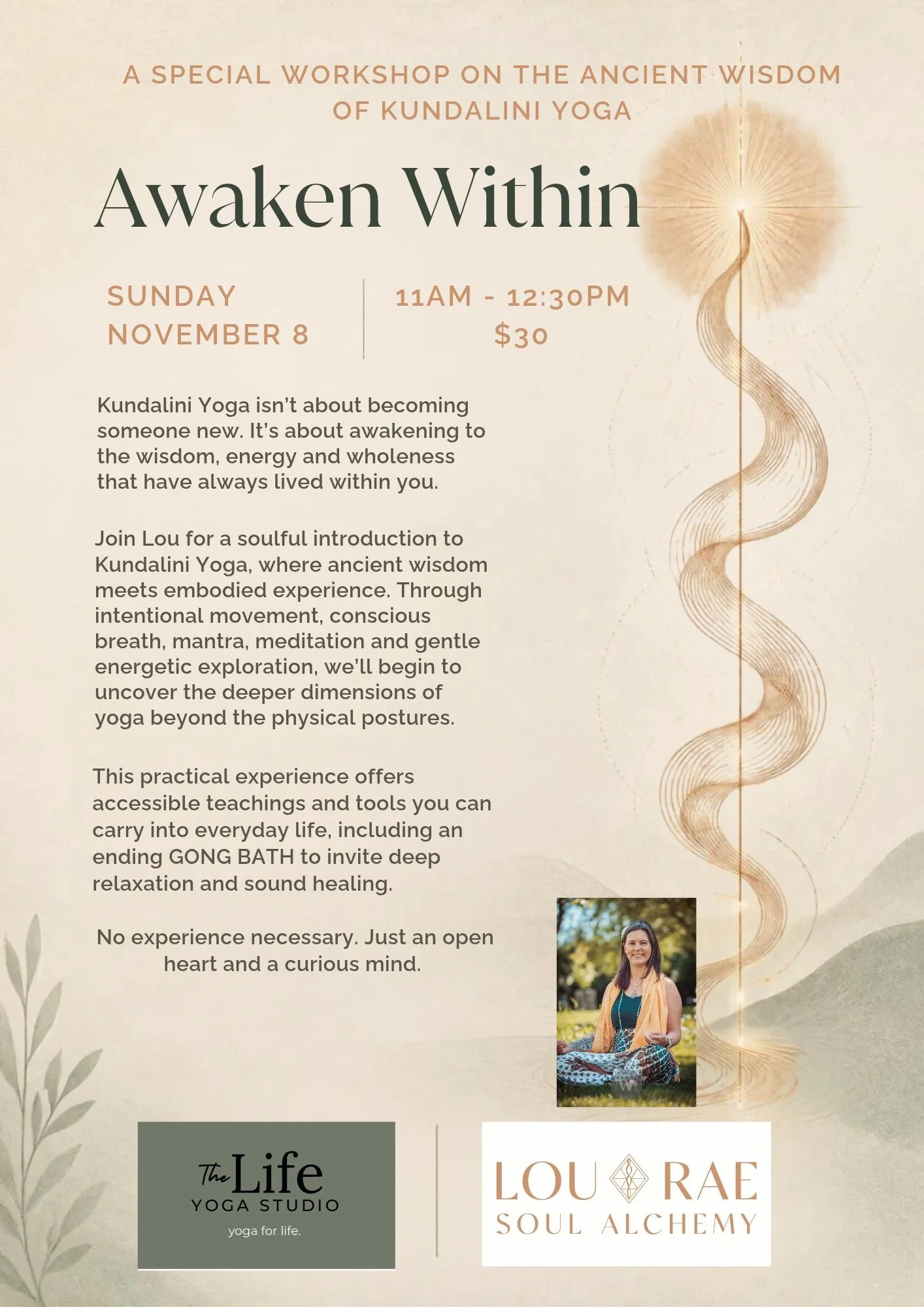 Awaken Within: A Special Kundalini Workshop