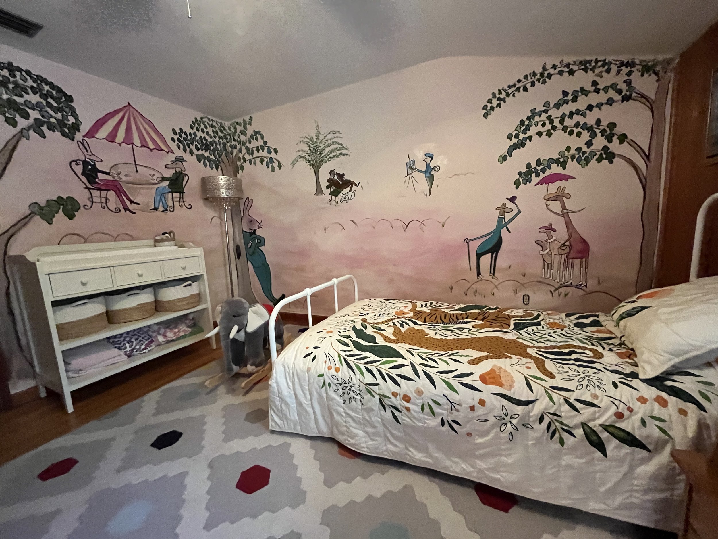 Two Bemelman bedrooms