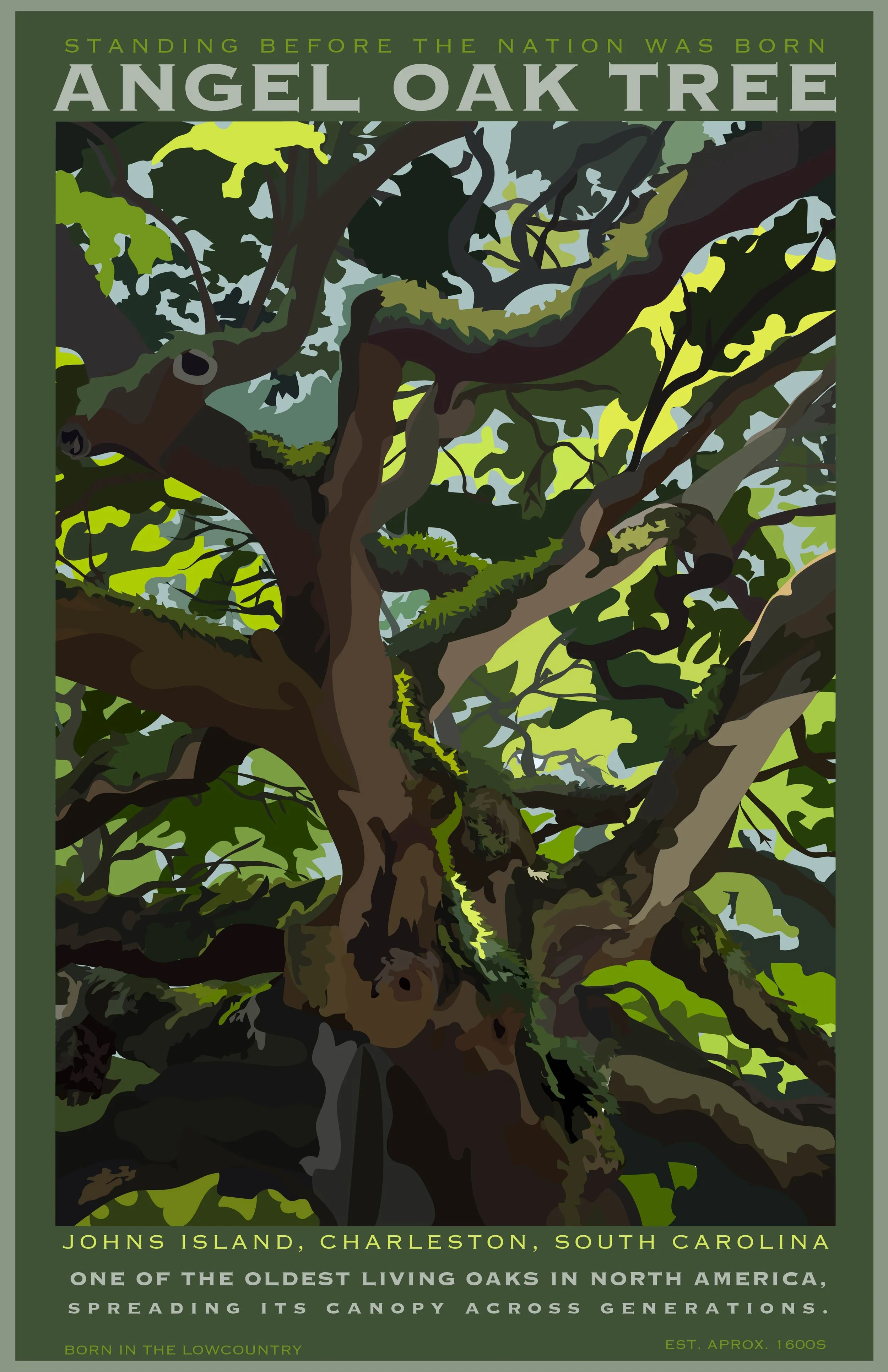 A Historical Landmark Poster - Designed In Adobe Illustrator