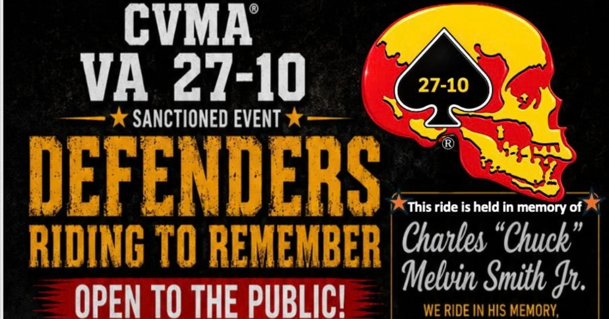 CVMA 27-10 - Defenders Riding To Remember