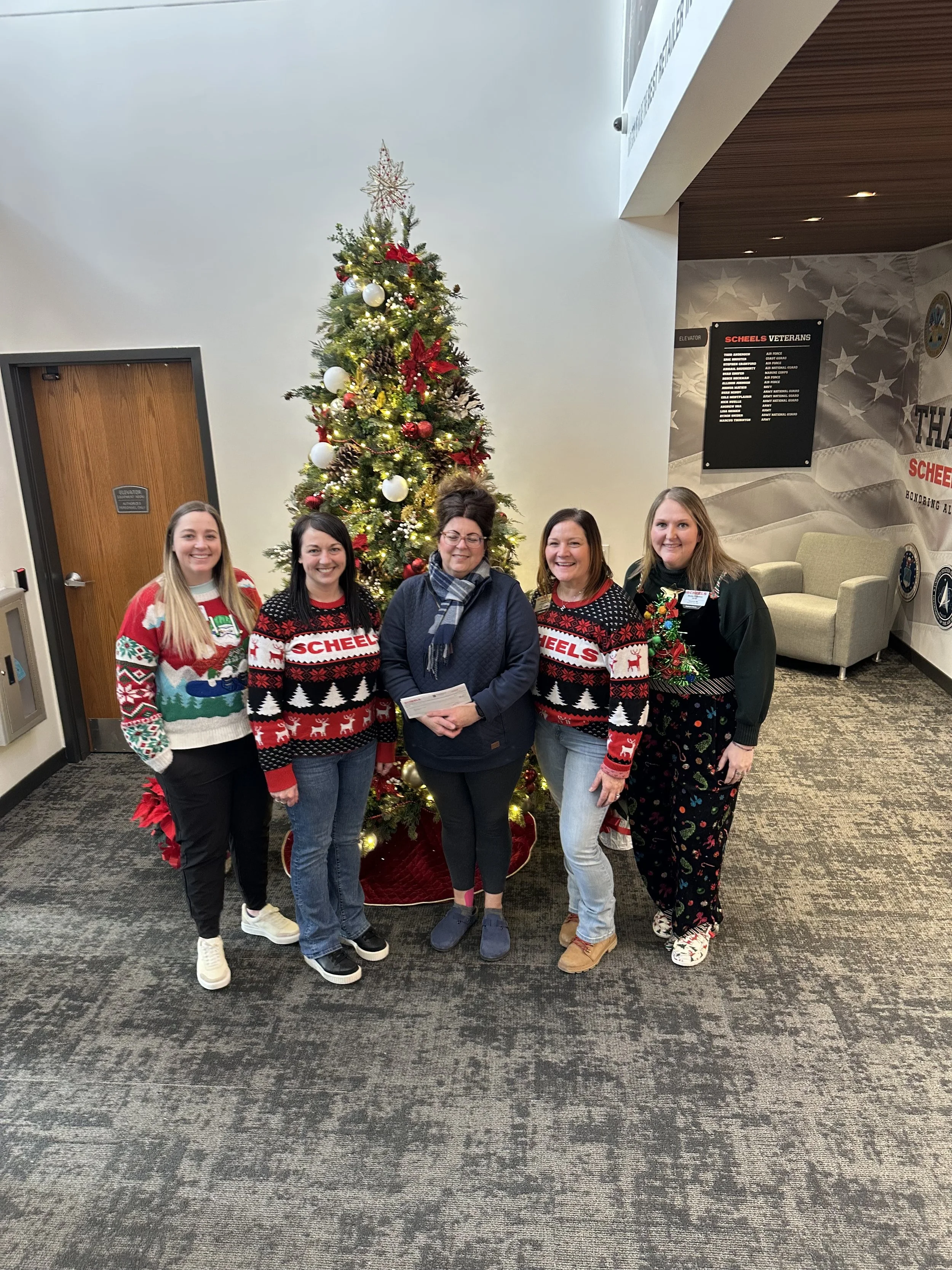 Scheels W.I.L.D group donated $1000.00.