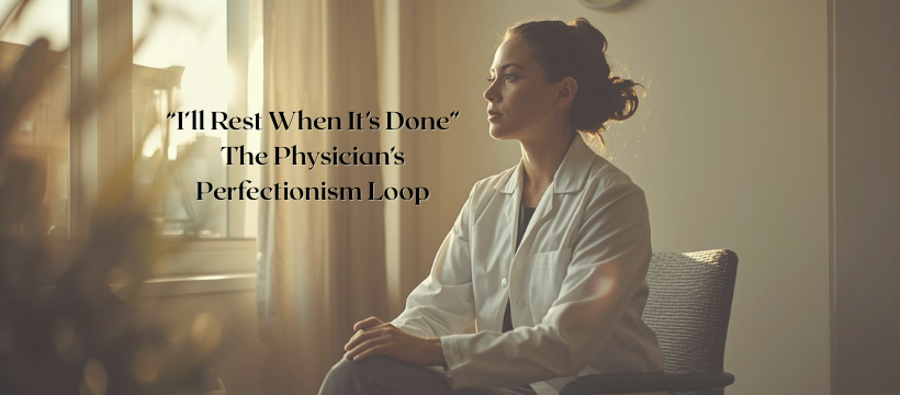 I'll Rest When It's Done: The Physician's Perfectionism Loop