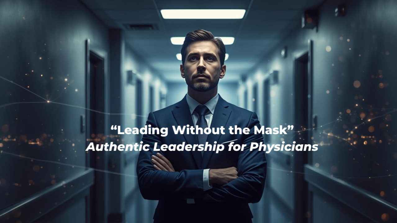 Leading Without the Mask: Authentic Leadership for Physicians