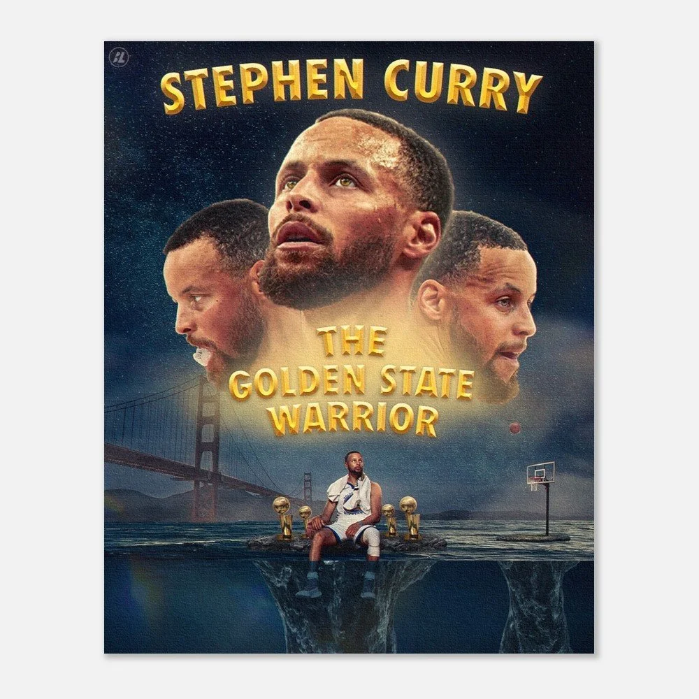 Stephen Curry Fan Art Poster | NBA Basketball Wall Art Print