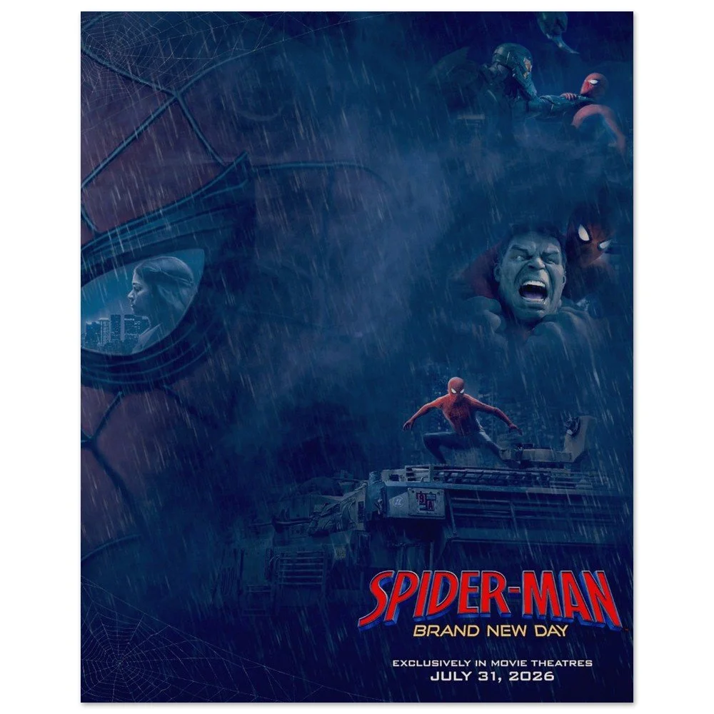 Spider-Man Fan Art Poster | Superhero Movie Wall Art