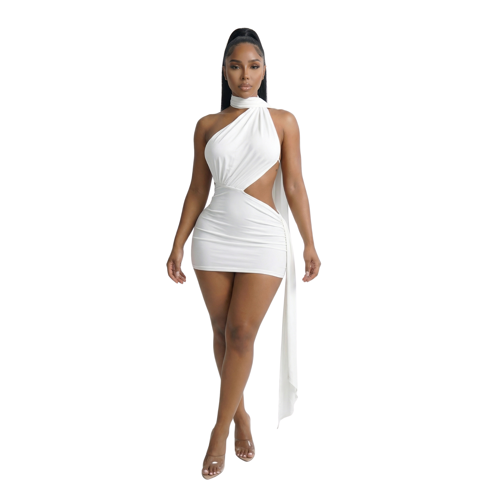 Ivory Muse Mini Dress