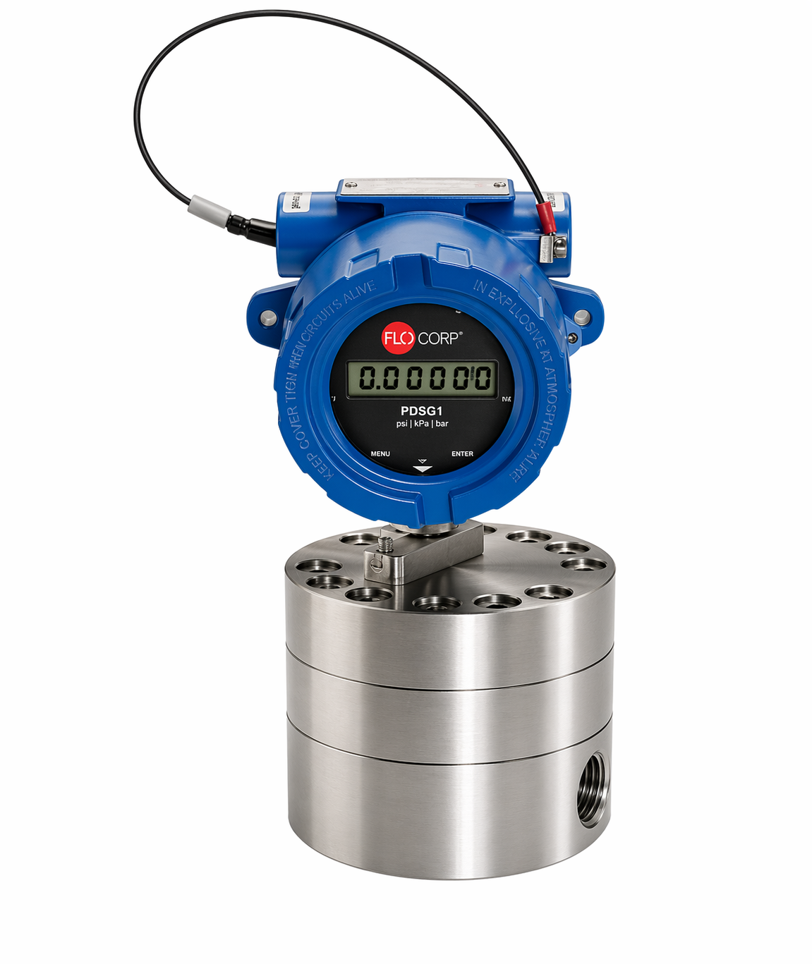PDFlo™ PDSG1 Positive Displacement Spur Gear Flow Meter