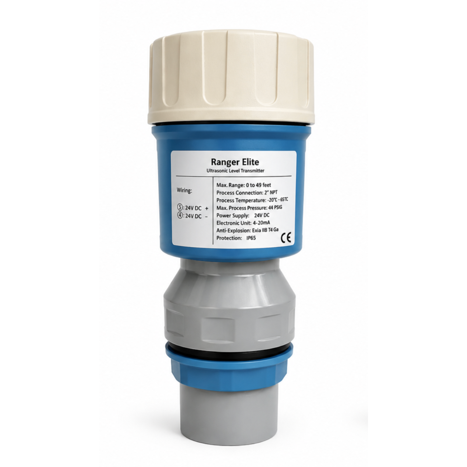 Ranger Elite™ LTRE Ultrasonic Level Transmitter