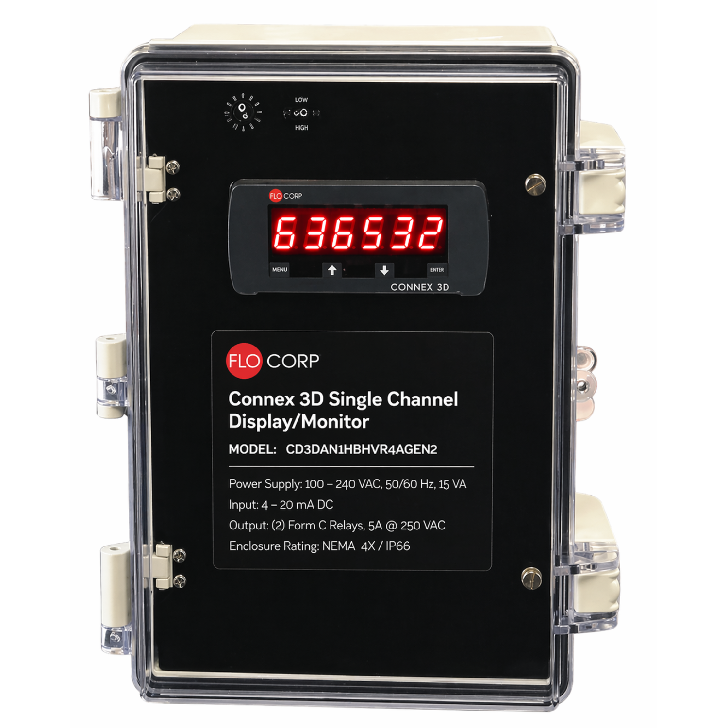CONNEX 3D™ CD3D Wireless/Wired Cellular Monitor