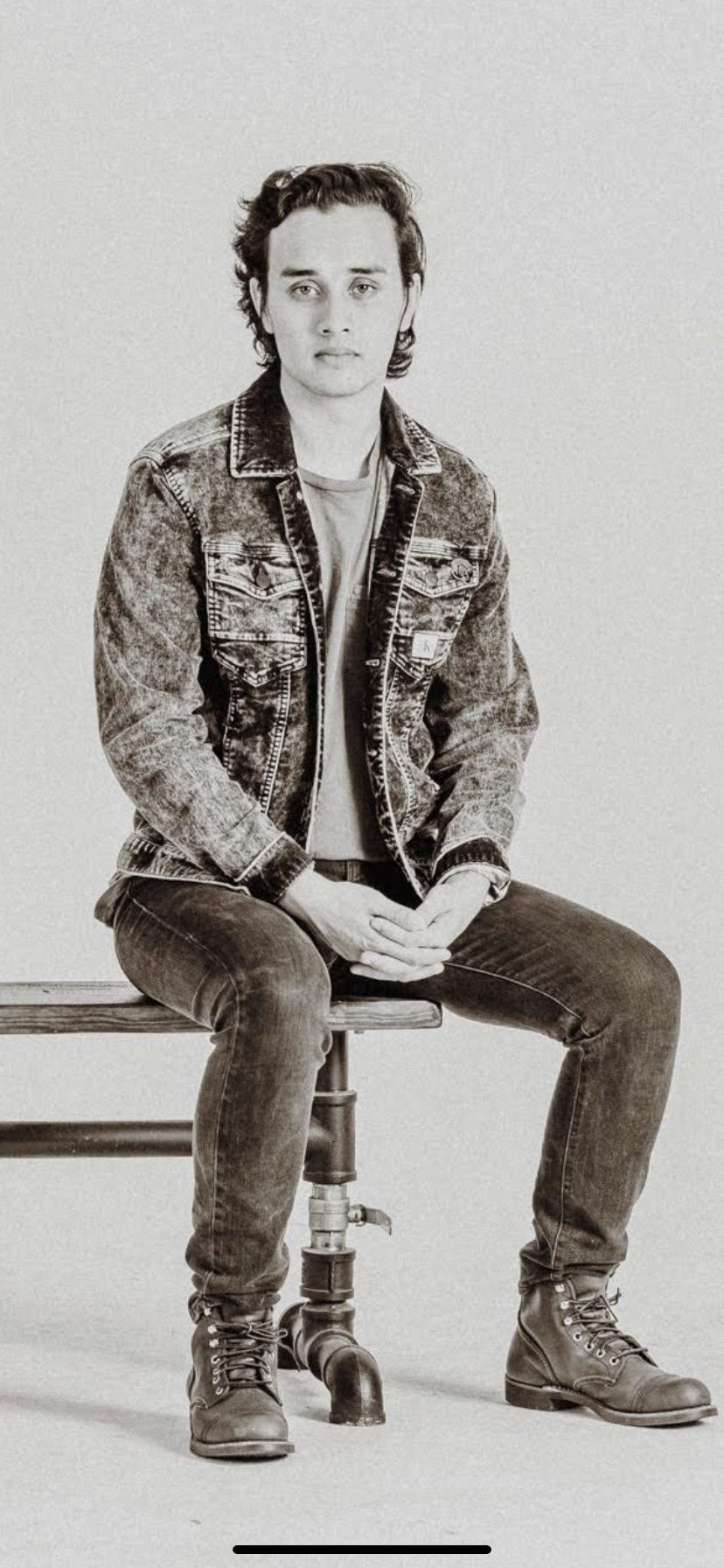 Old promo photo for a band that didn't work out.