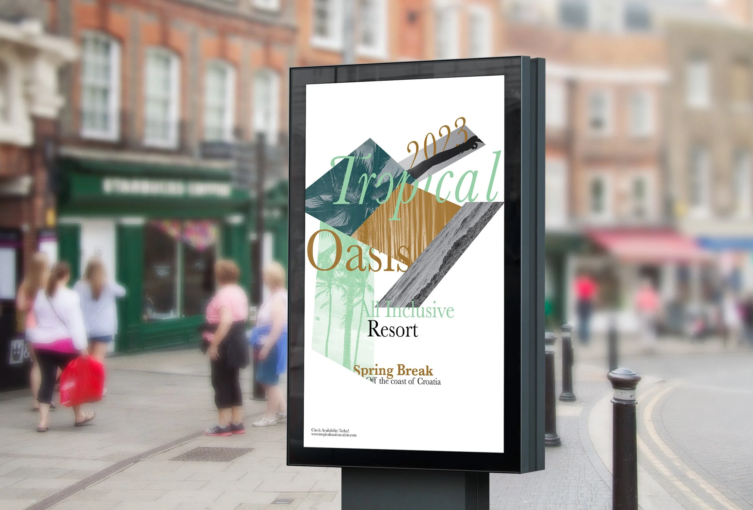 Tropical Oasis Image Poster