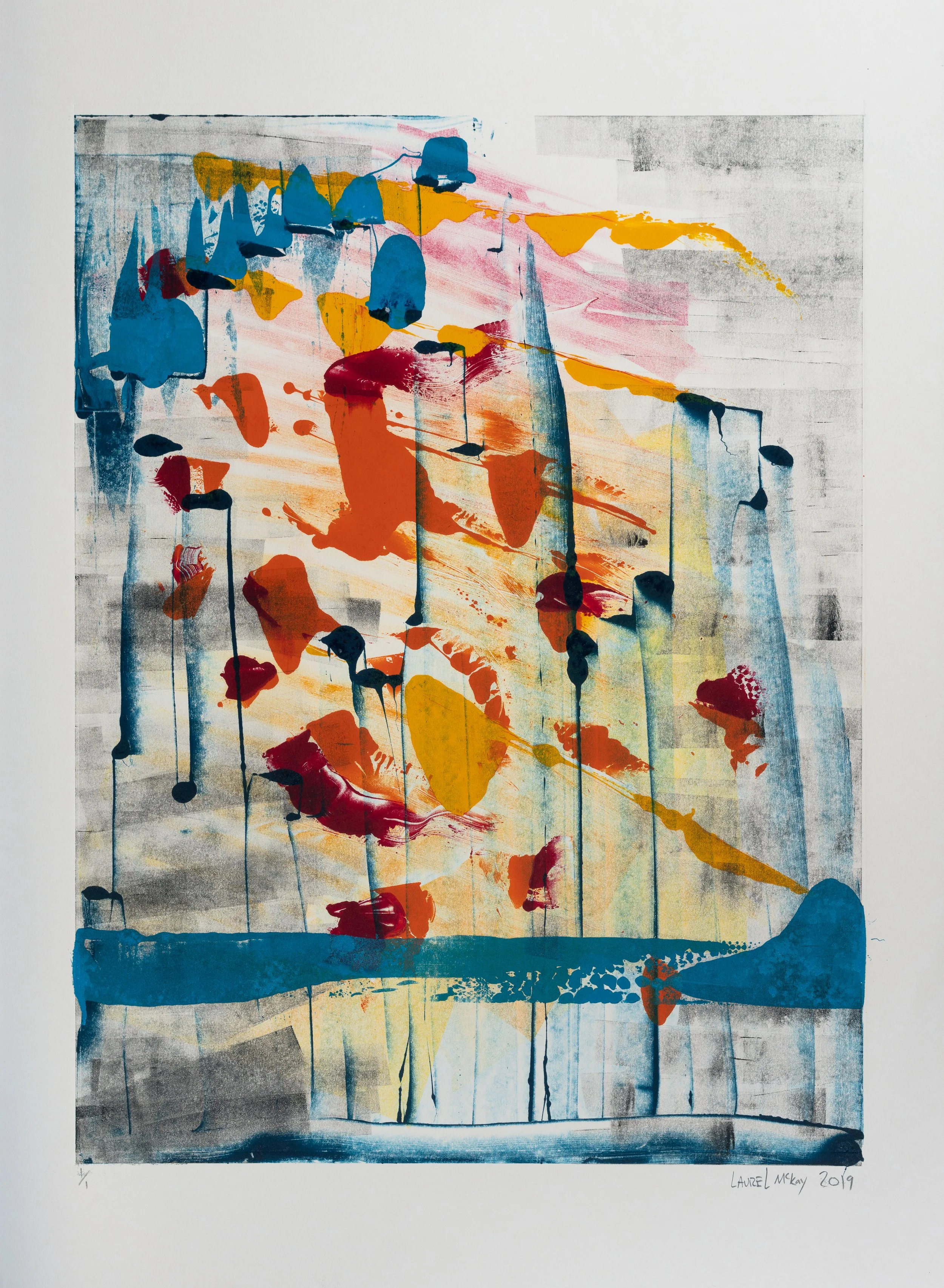 Untitled - Mono Print - 22