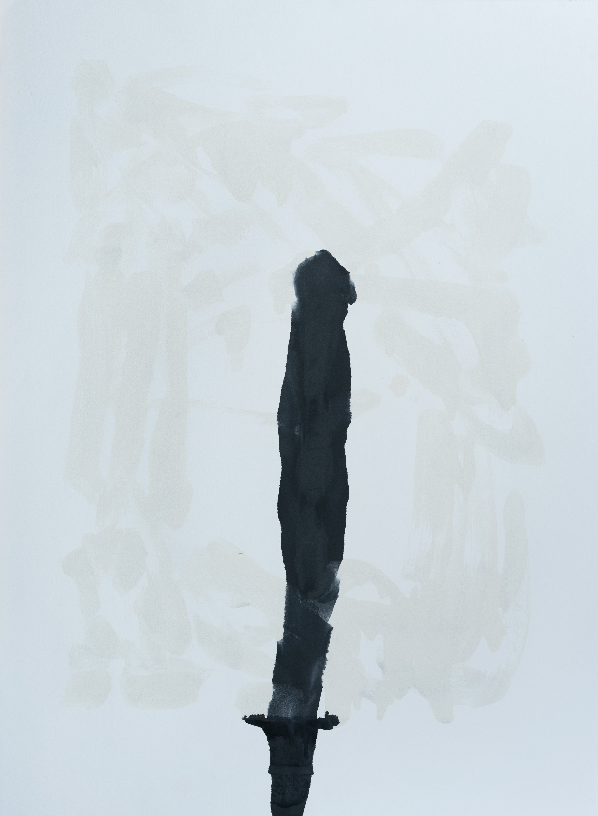 Untitled - Mono Print - 22" x 30"