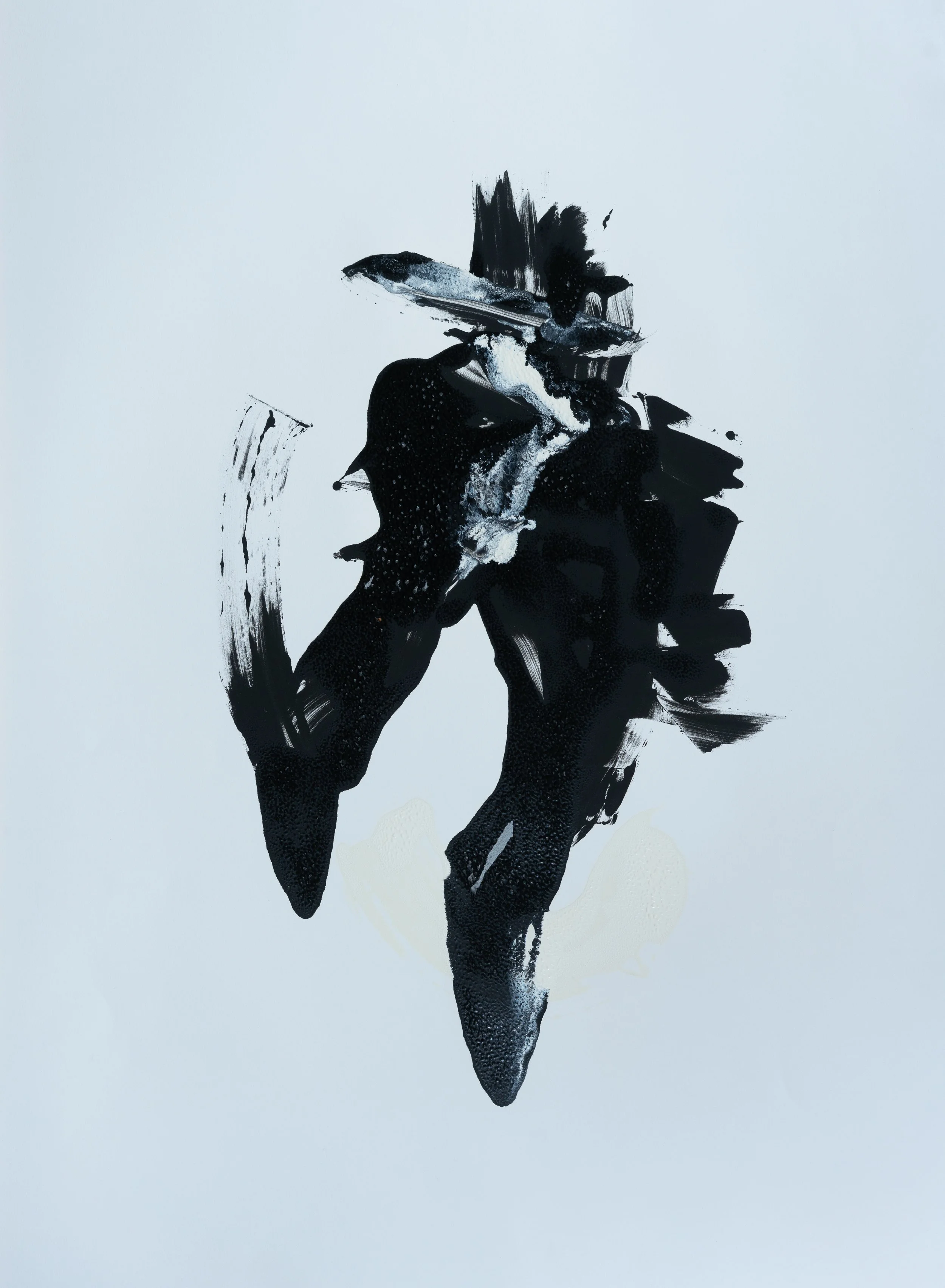 Untitled - Mono Print - 22" x 30"