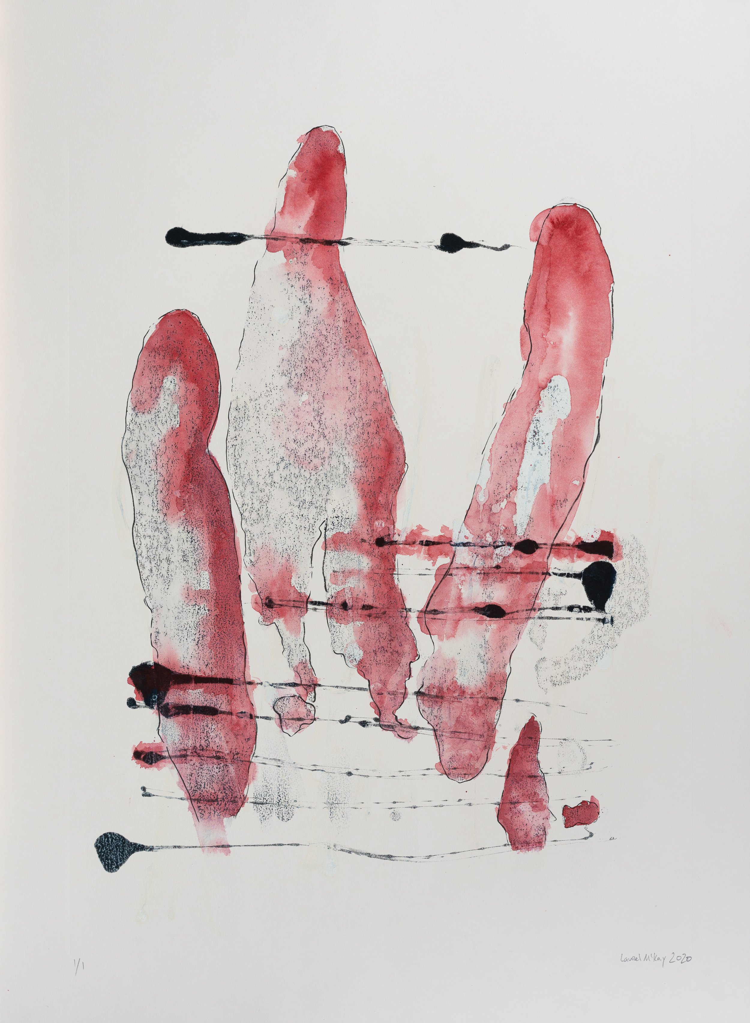Untitled - Mono Print - 22