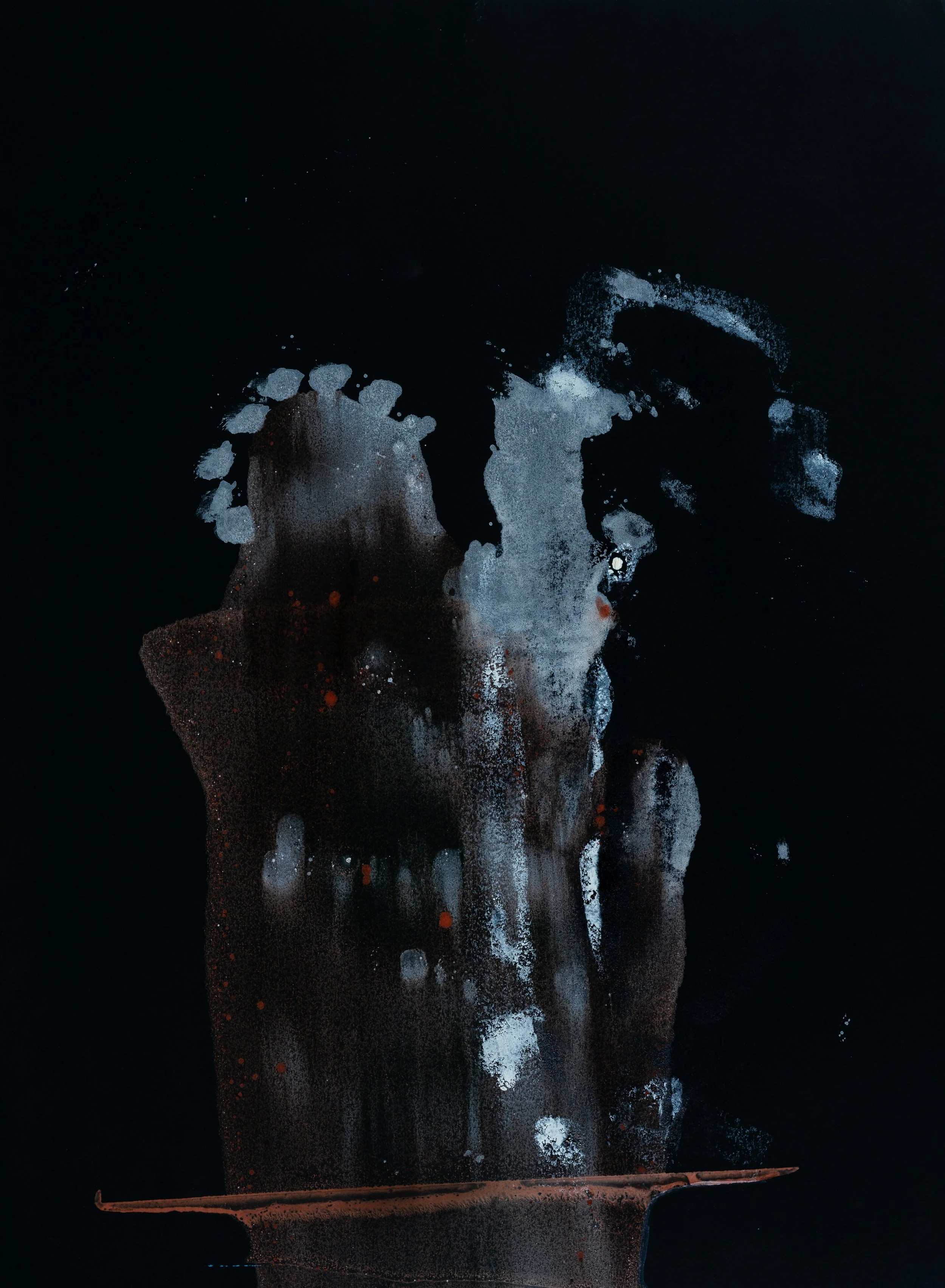 Untitled - Mono Print - 22" x 30"