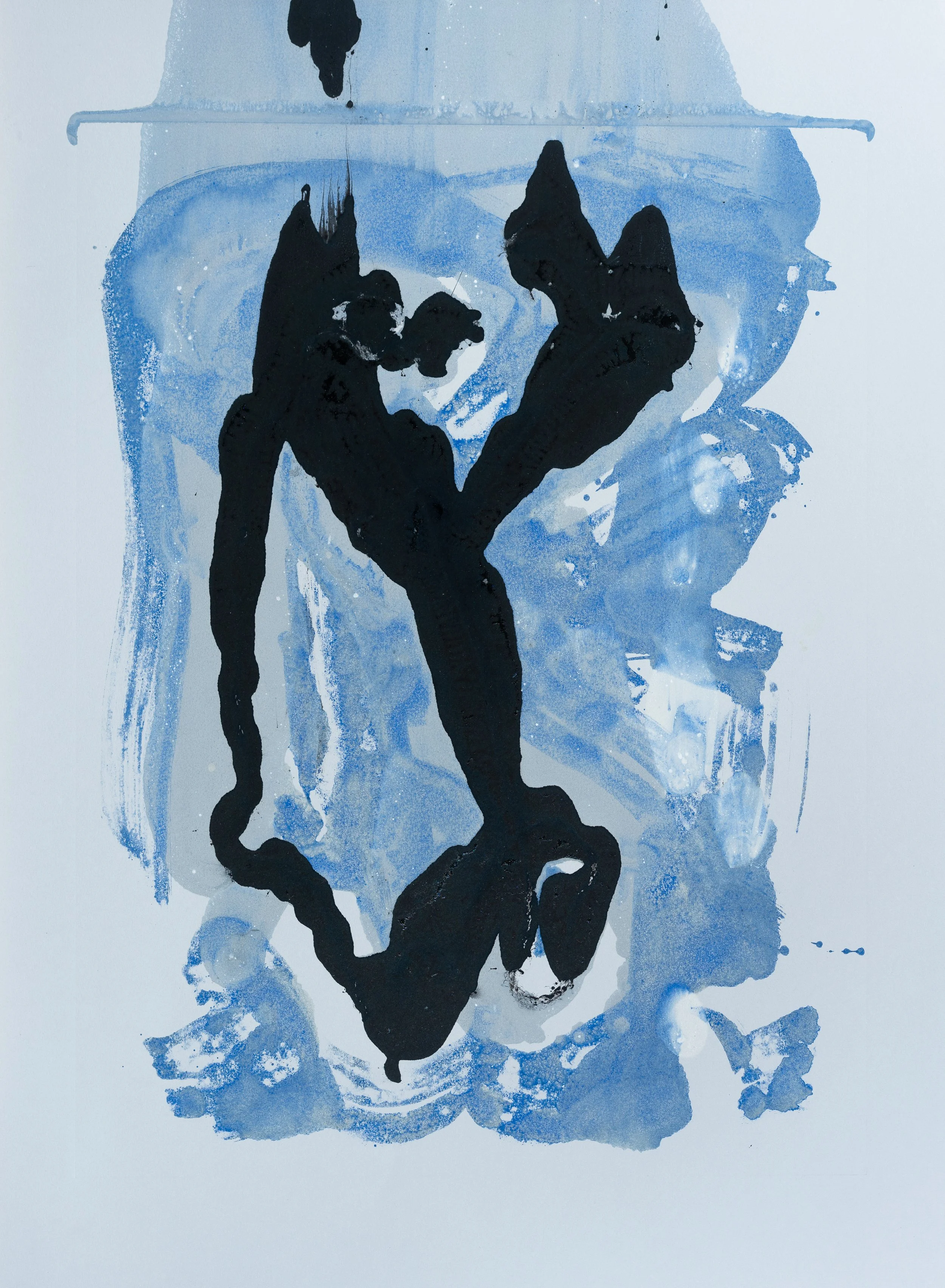 Untitled - Mono Print - 22" x 30"