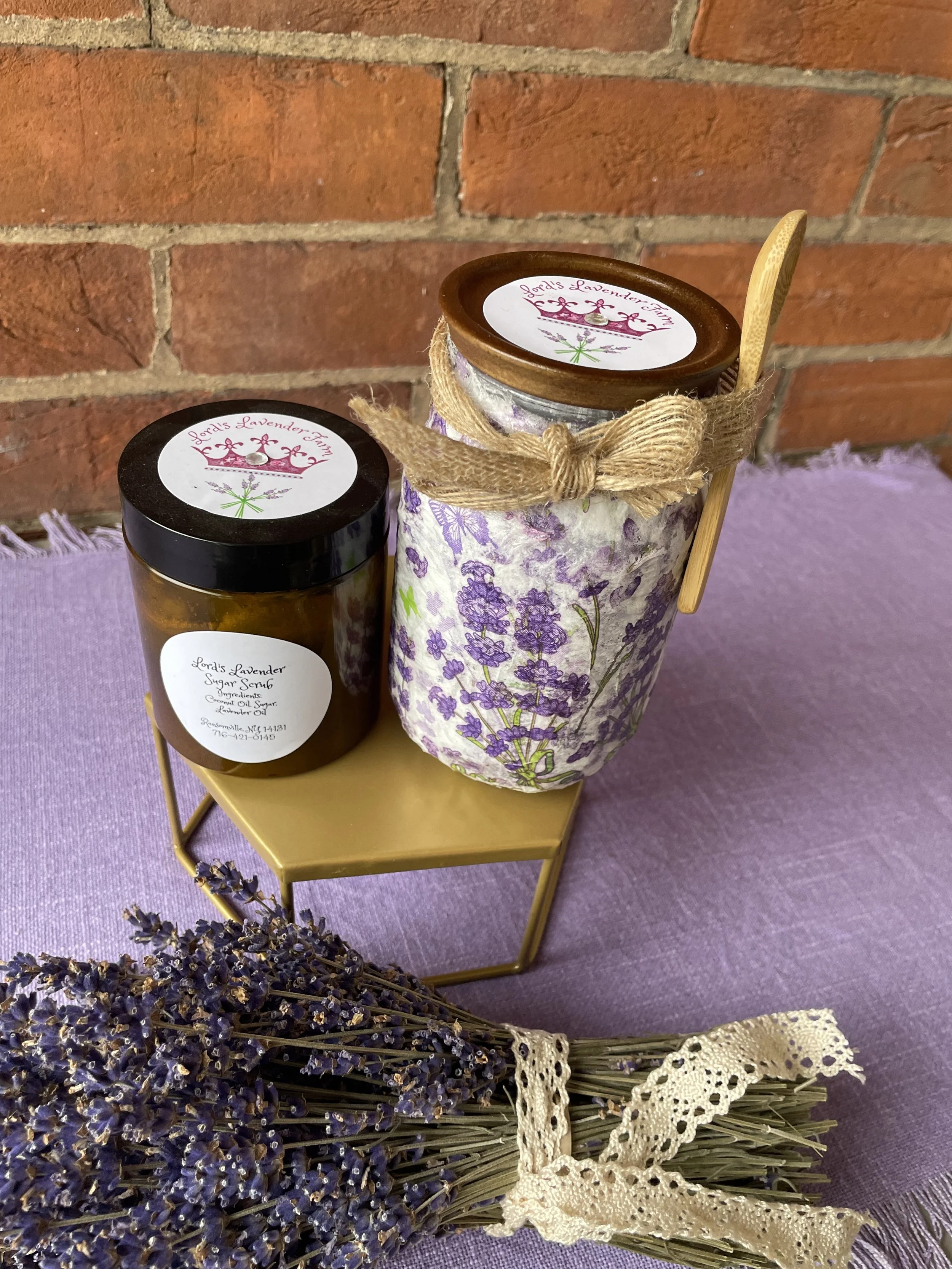 Lavender Sugar Scrub
