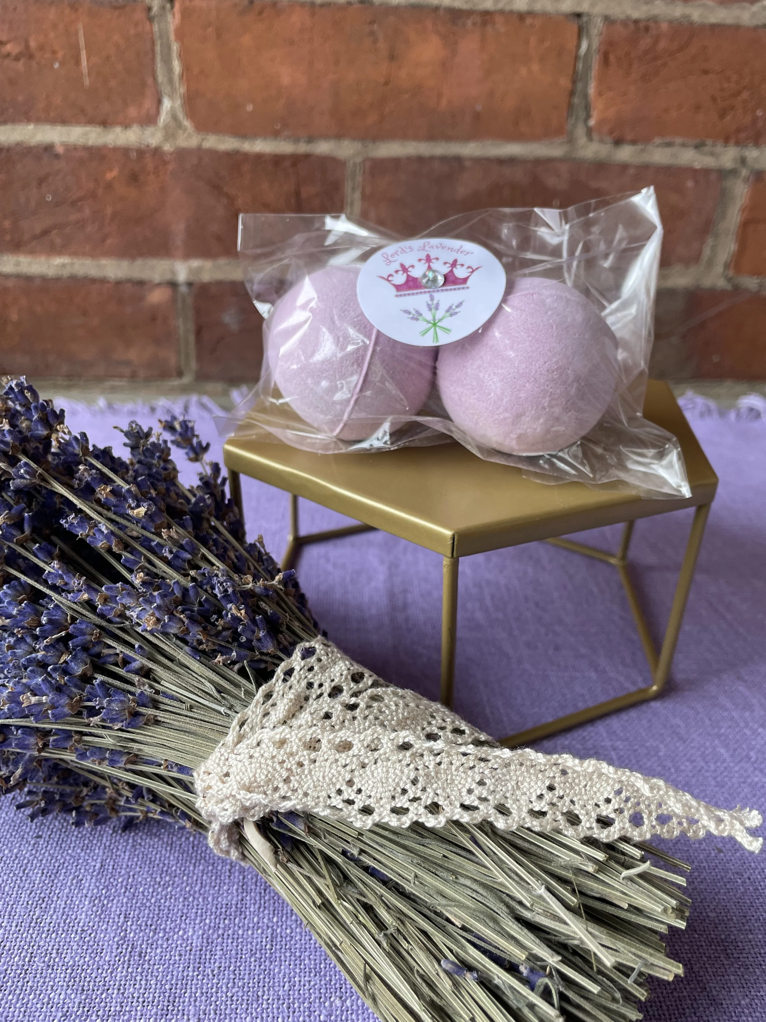 Lavender Bath Bombs