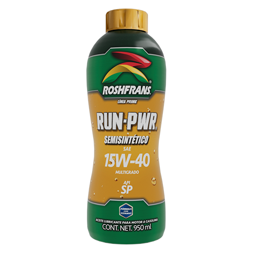 ACEITE RUN-PWR® SEMISINTÉTICO 950 ml