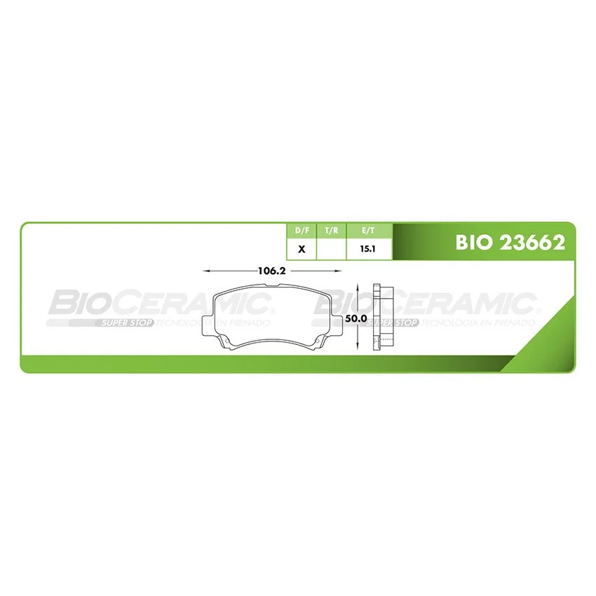 BALATA DE DISCO RBDBBIO-23662