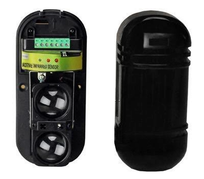 Sensor Fotoeléctrico Activo de 2 Haces 150 Metros (Par)