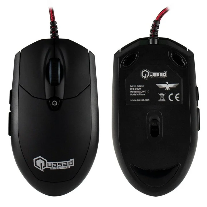 Mouse Gaming Alámbrico Quasad QM-G10 Black 1.jpeg