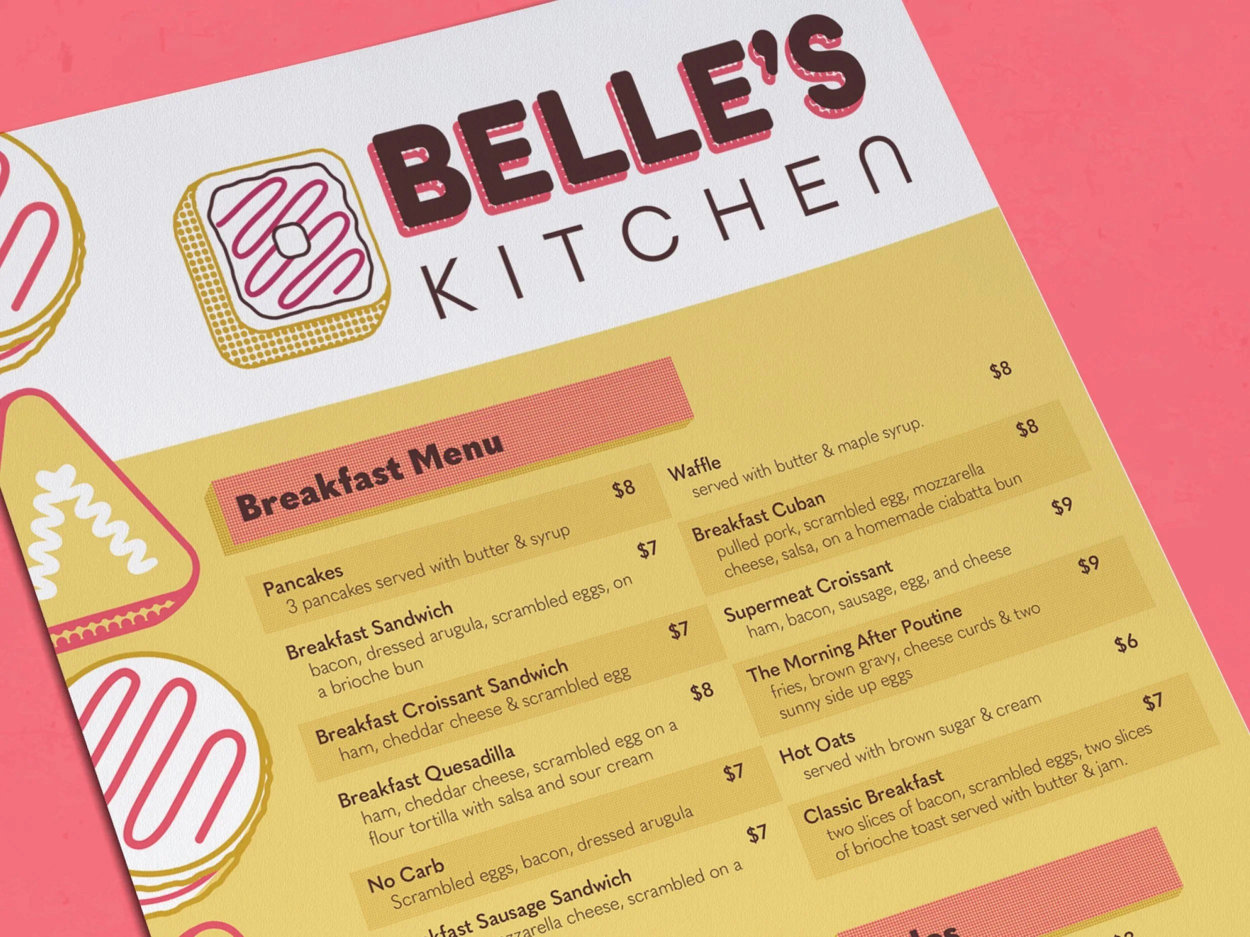 Belle's Kitchen Rebrand