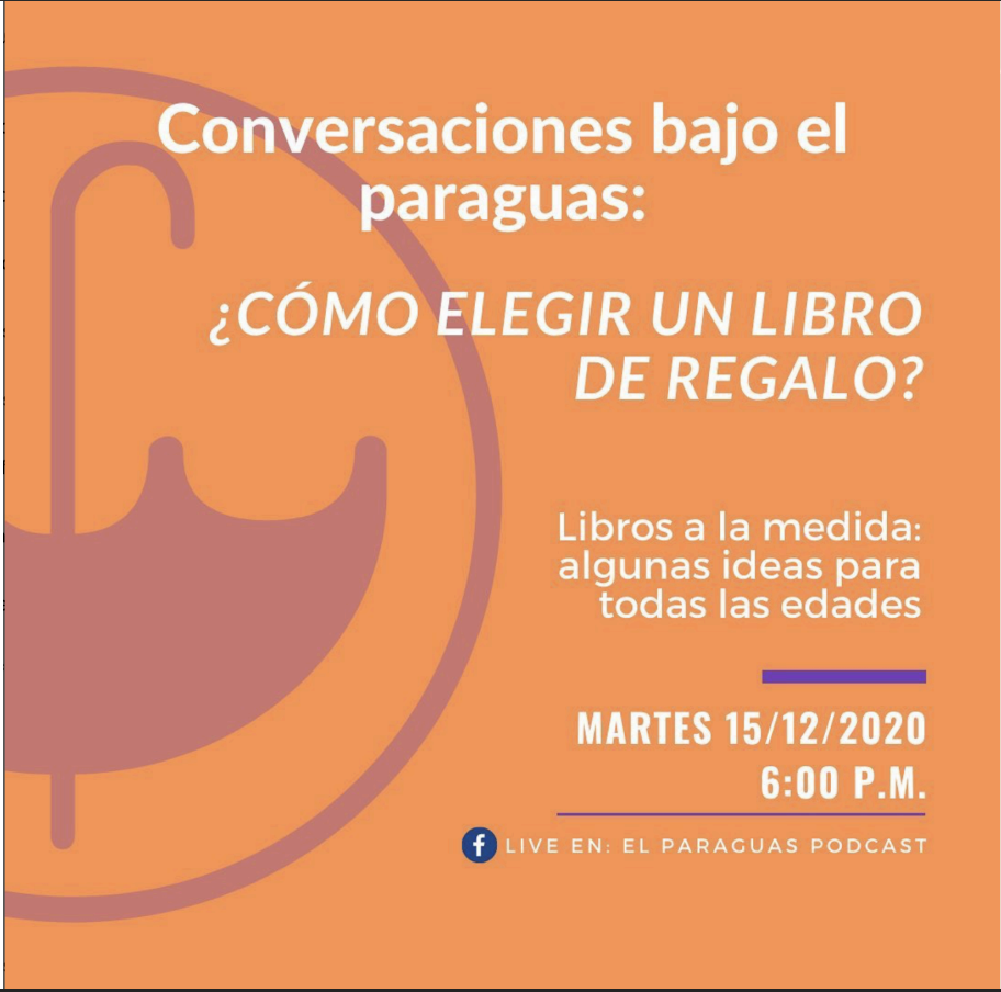 ¿Cómo elegir un libro de regalo? Conversaciones bajo el paraguas - 2020