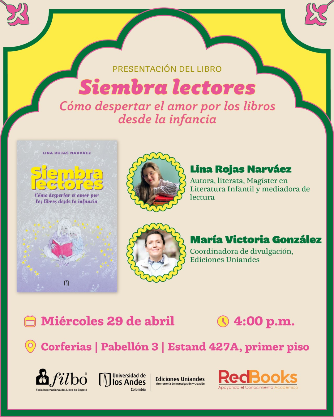 Conversación sobre "Siembra lectores" - FILBo 2026